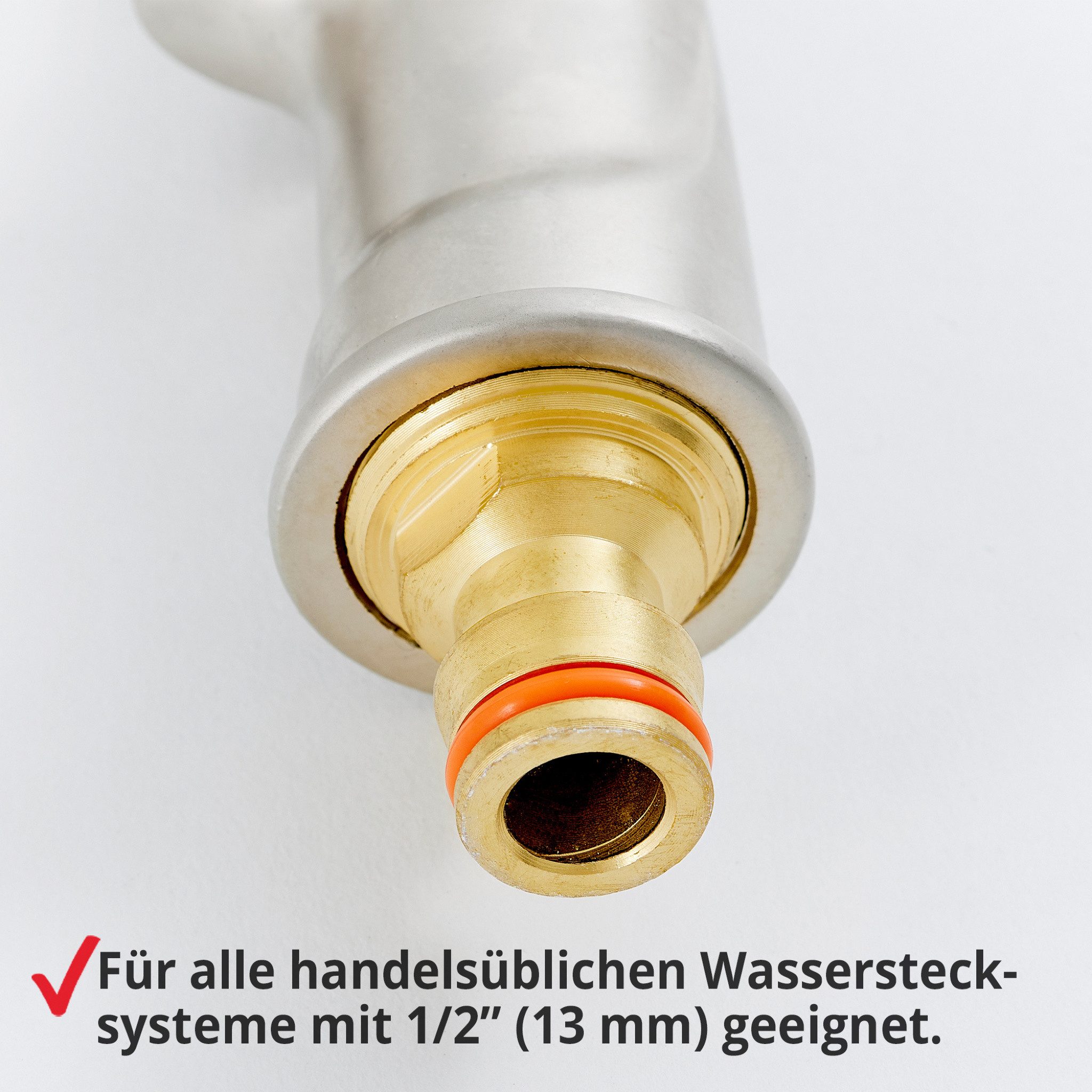 Hecht Bewässerungsbrause Gartenbrause Handbrause mit 6 Sprühmuster Rostfrei günstig online kaufen