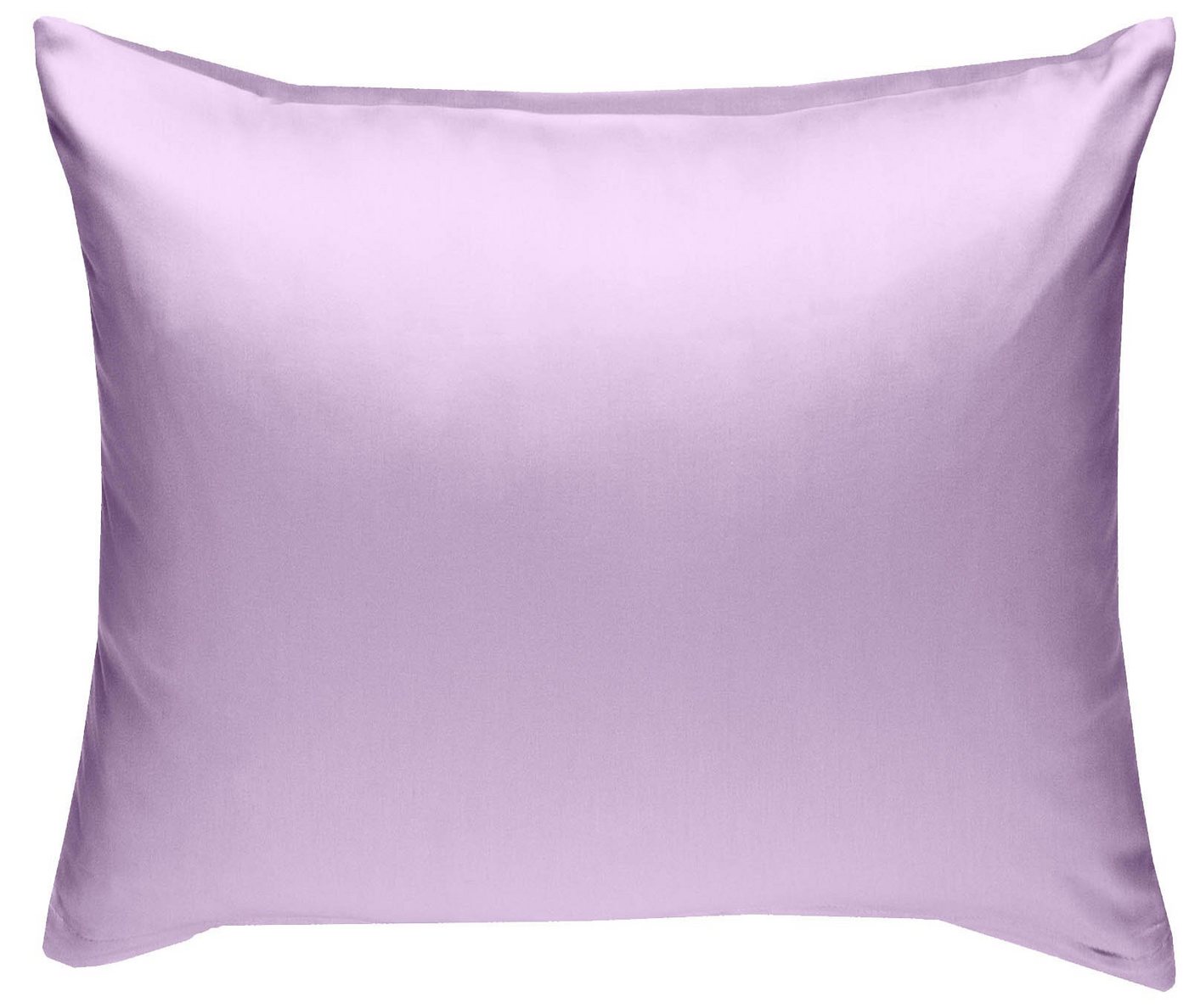 BETTWAESCHE-MIT-STIL Kissenbezug Mako Satin Kissenbezug uni einfarbig, (1 Stück)