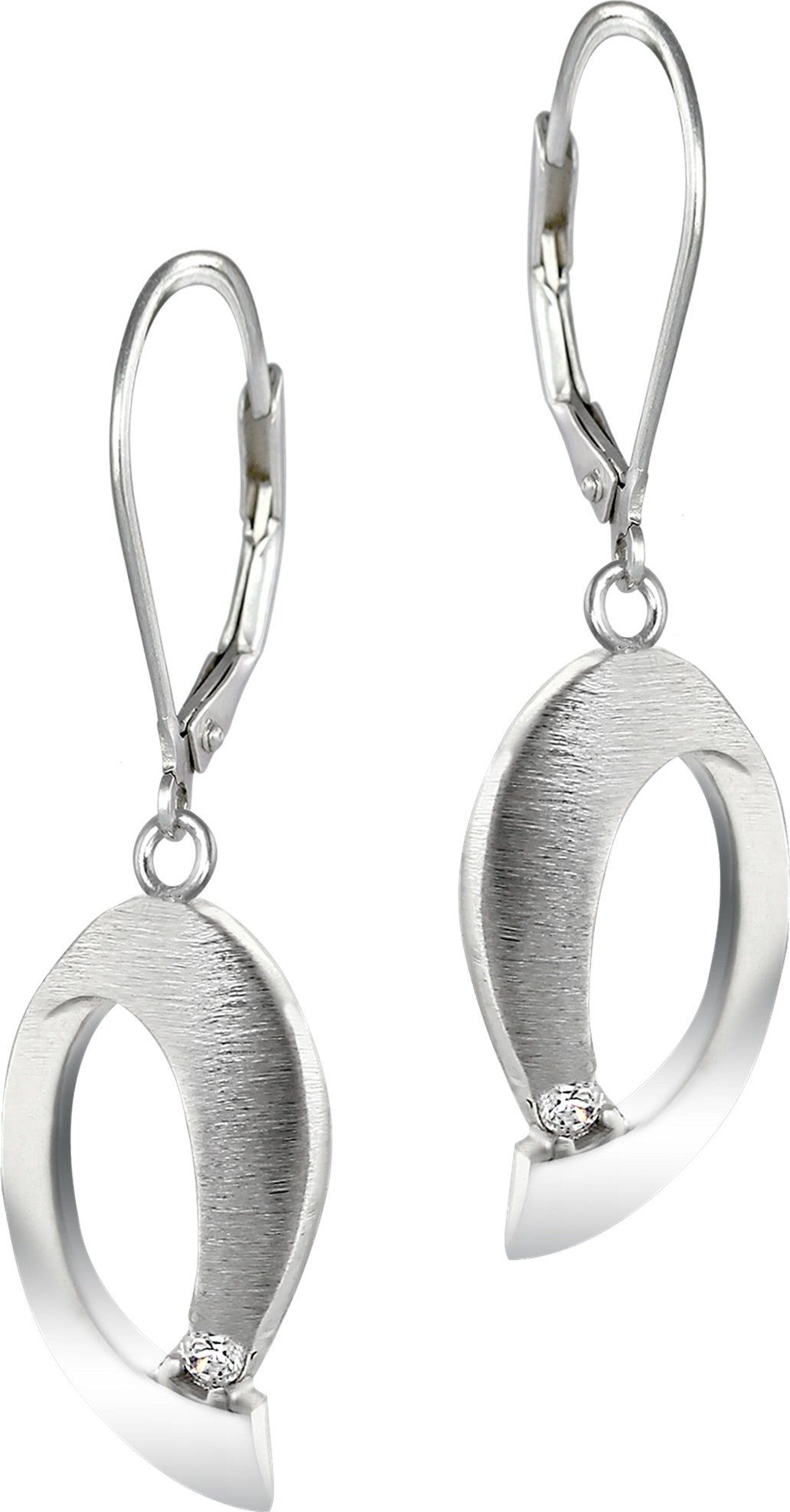 SilberDream Paar Ohrhänger SilberDream Ohrringe Zirkonia 925 Silber (Ohrhän günstig online kaufen