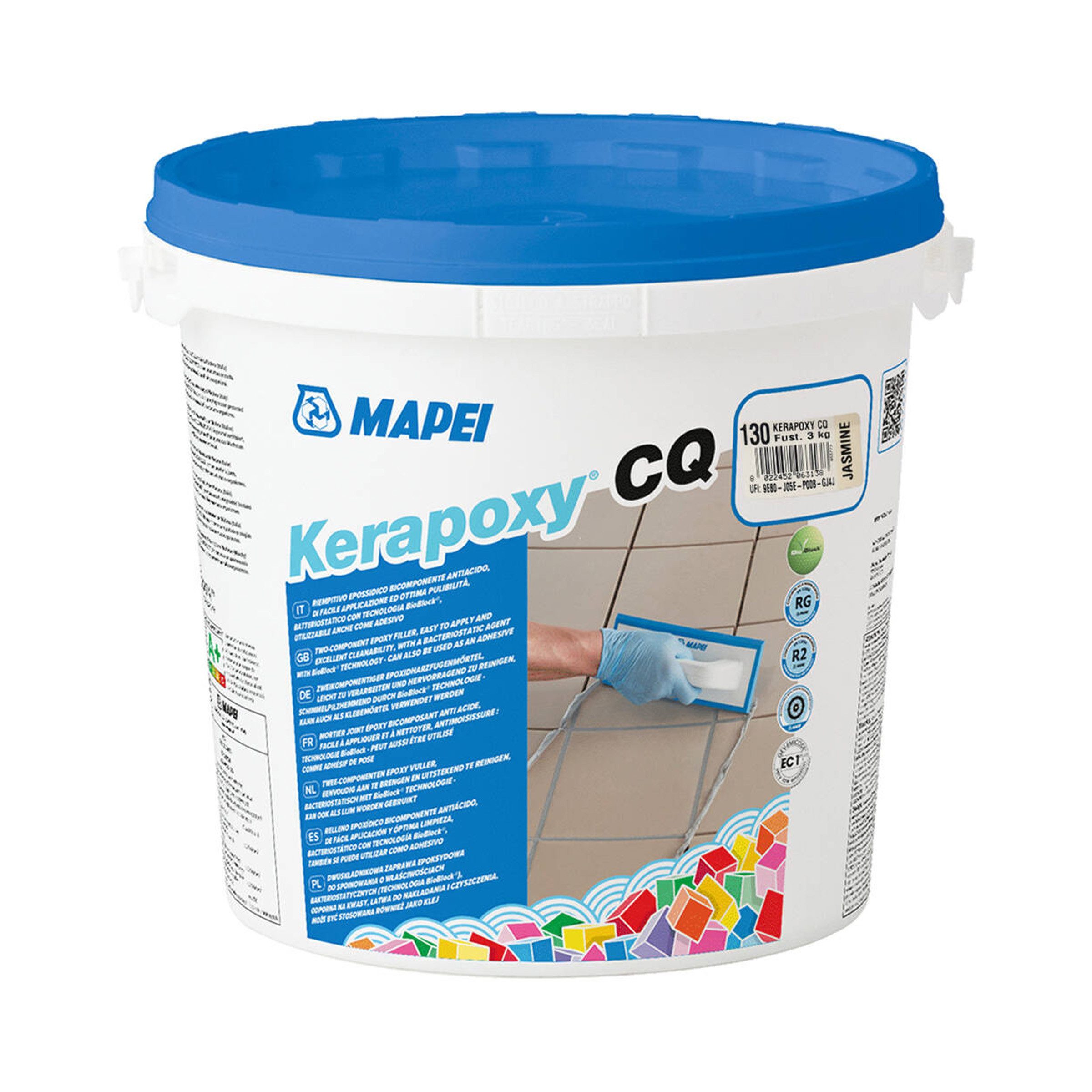 MAPEI Fugenmörtel Mapei Kerapoxy CQ 3kg Epoxidharz Fugenmörtel Designfuge Säurefest