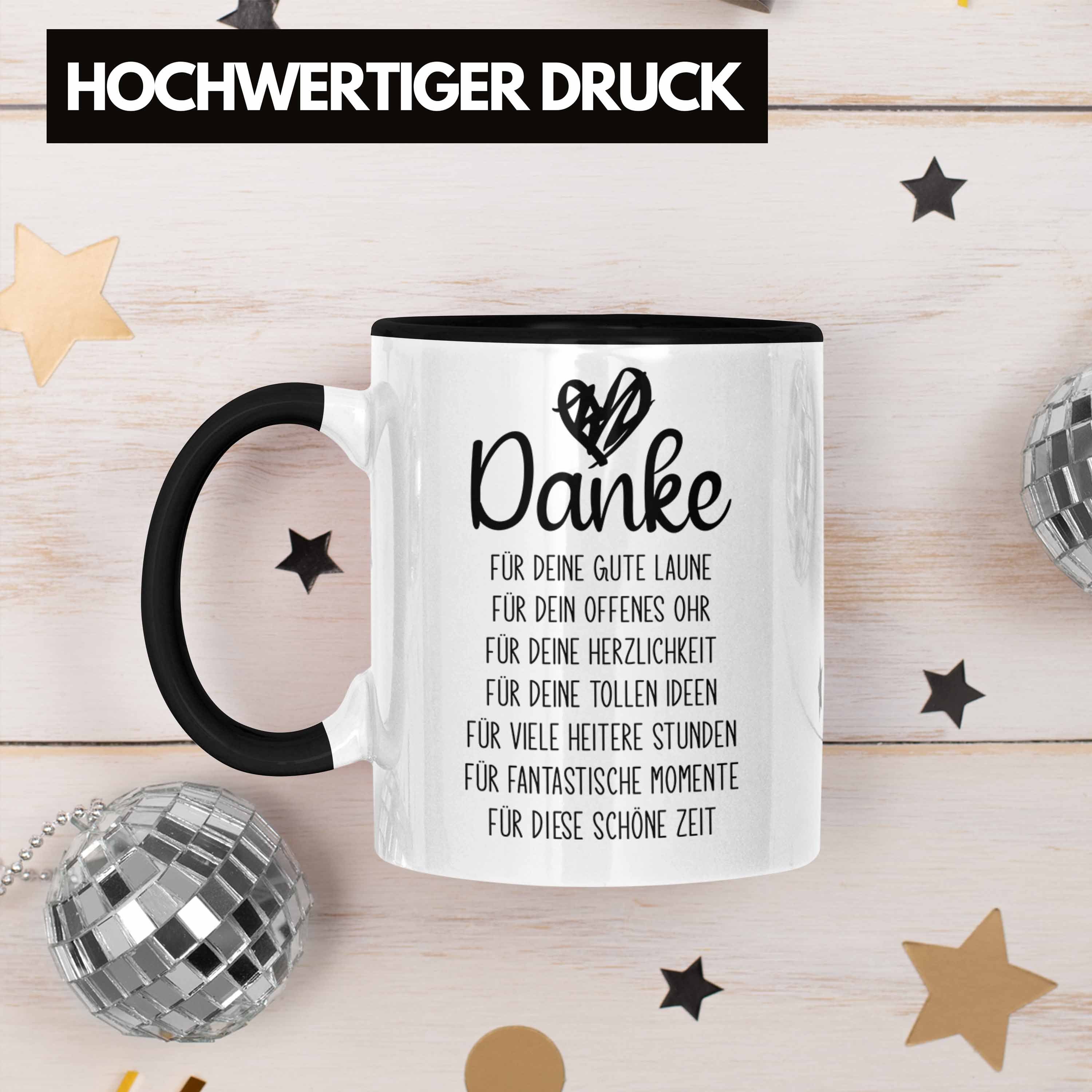 Trendation Tasse Trendation - Dankeschön Tasse Geschenk Danke Sagen Danke für Die Gute