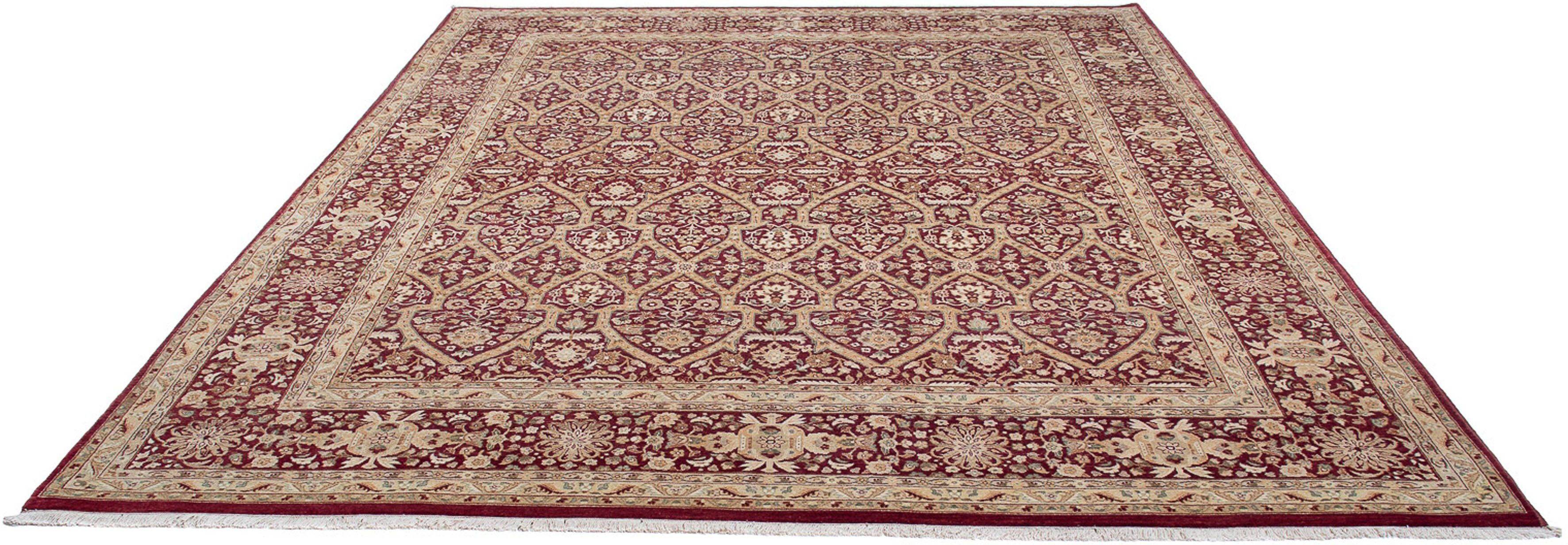 Orientteppich Ziegler - 304 x 244 cm - dunkelrot, morgenland, rechteckig, Höhe: 6 mm, Wohnzimmer, Handgeknüpft, Einzelstück mit Zertifikat
