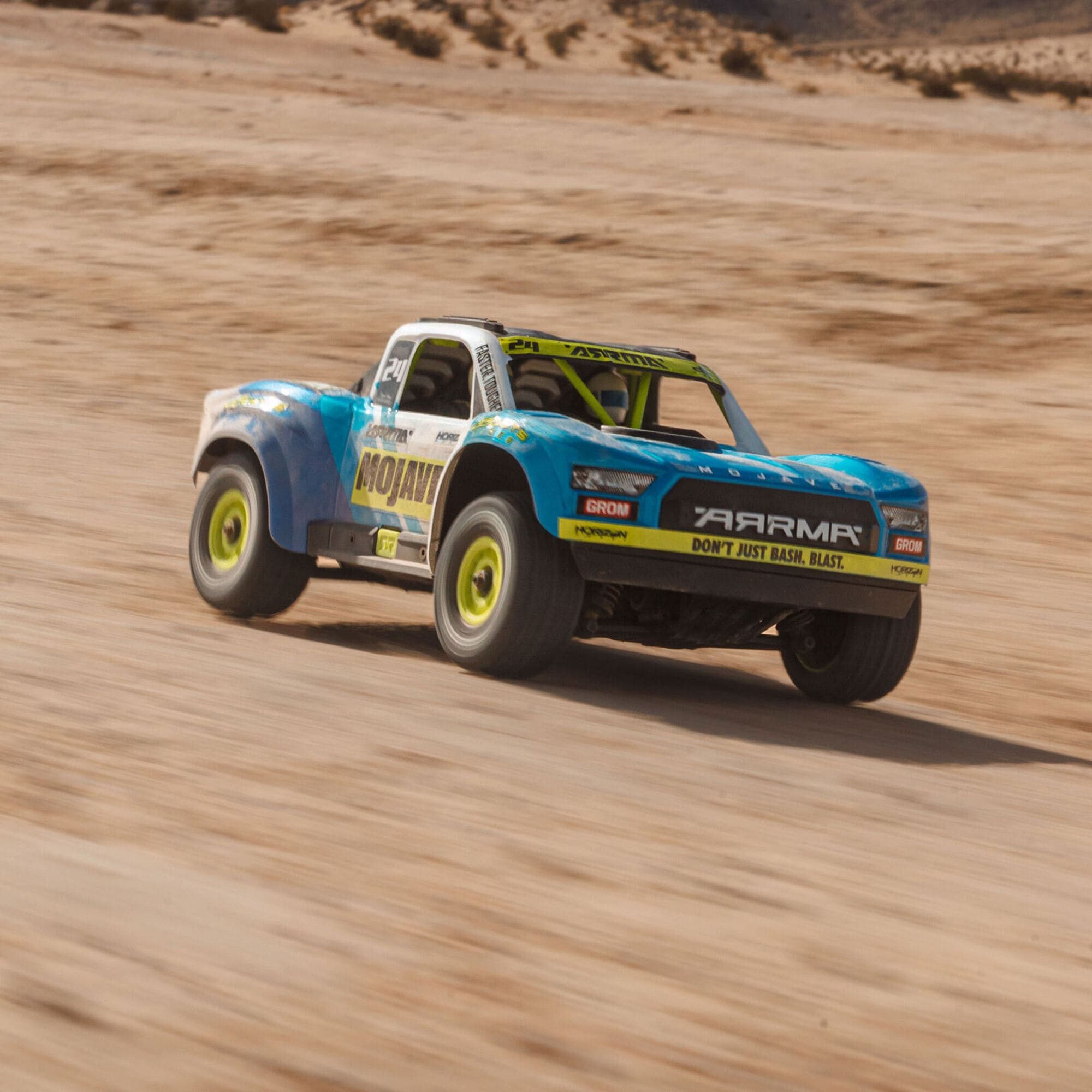 Arrma RC-Buggy Arrma RC Mojave Truck Grom Mega 380 4X4 RTR 1:18 mit Akku, Lader