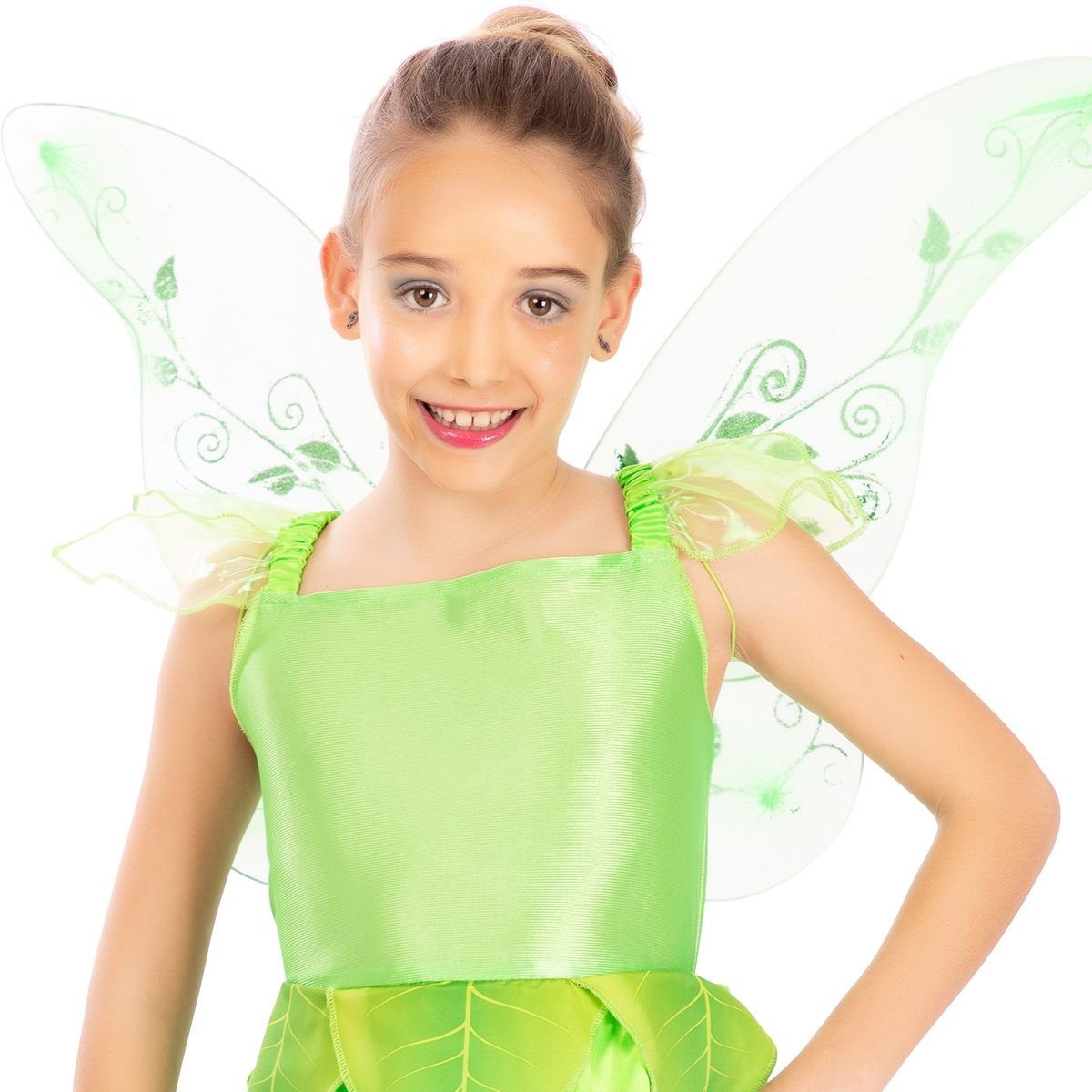 Fyasa Feen-Kostüm Tinkerbell Magische Fee mit Flügeln für Kinder