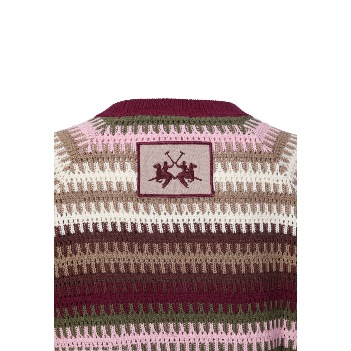 La Martina Strickpullover WCS008 Damen Strickpulli, Wollpullover, Feinstrick, Grobstrick, Kuschelpullover