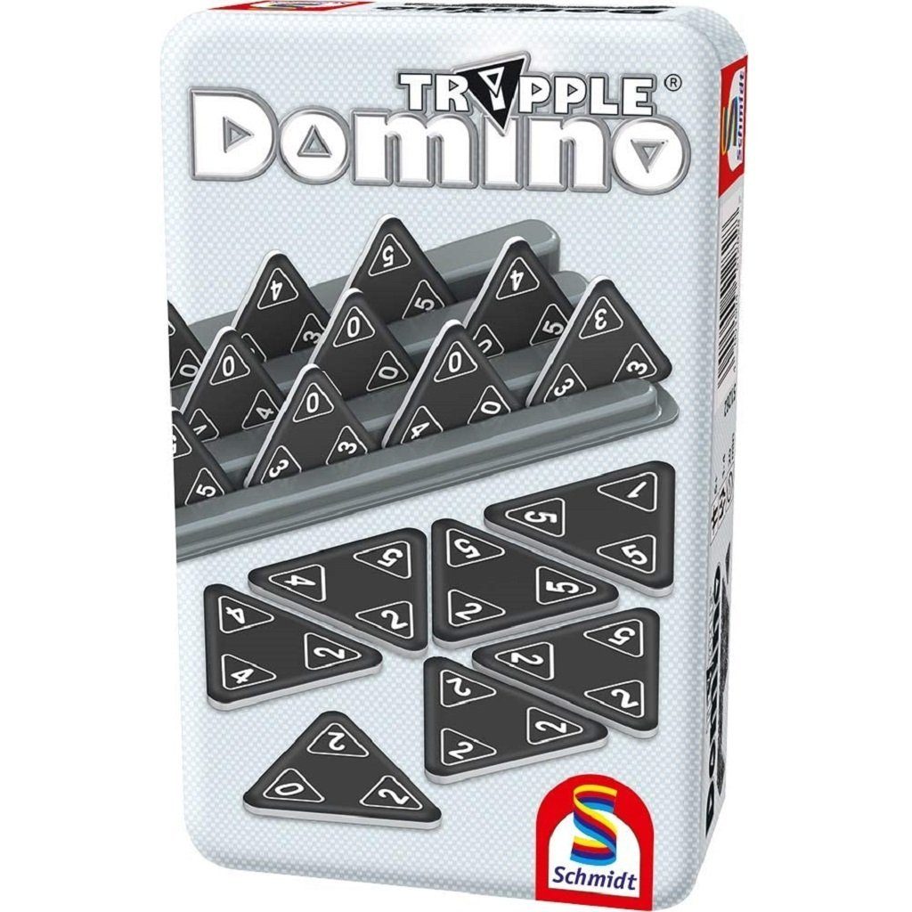 Schmidt Spiele Spiel, Schmidt Spiele 51282 - Tripple Domino, Reisespiel