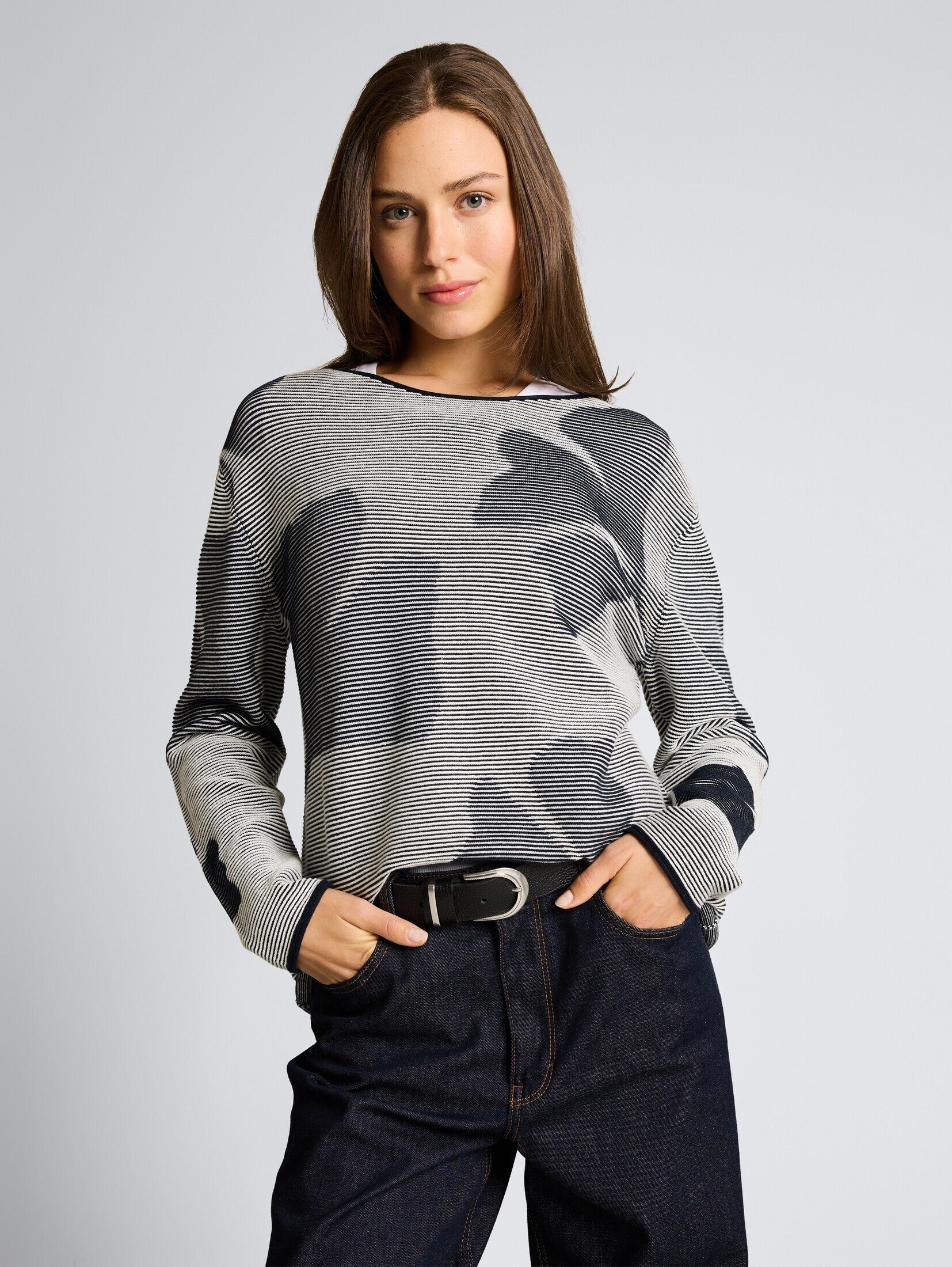 TOM TAILOR Strickpullover Pullover & Strickjacken Strickpullover aus Baumwo günstig online kaufen