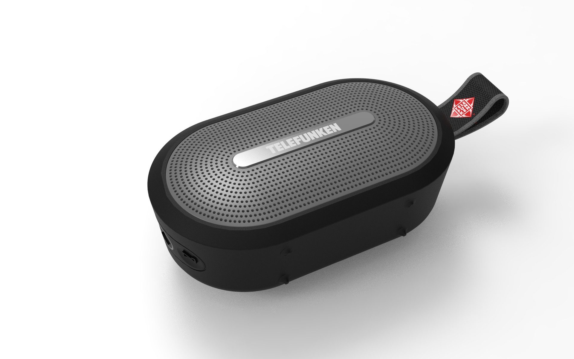 Telefunken SOUNDBUDDY TWS Bluetooth-Speaker (Bluetooth, 8 W, Magnetisch, Echtes Stereo, IP66, 11 Std. Akkulaufzeit)
