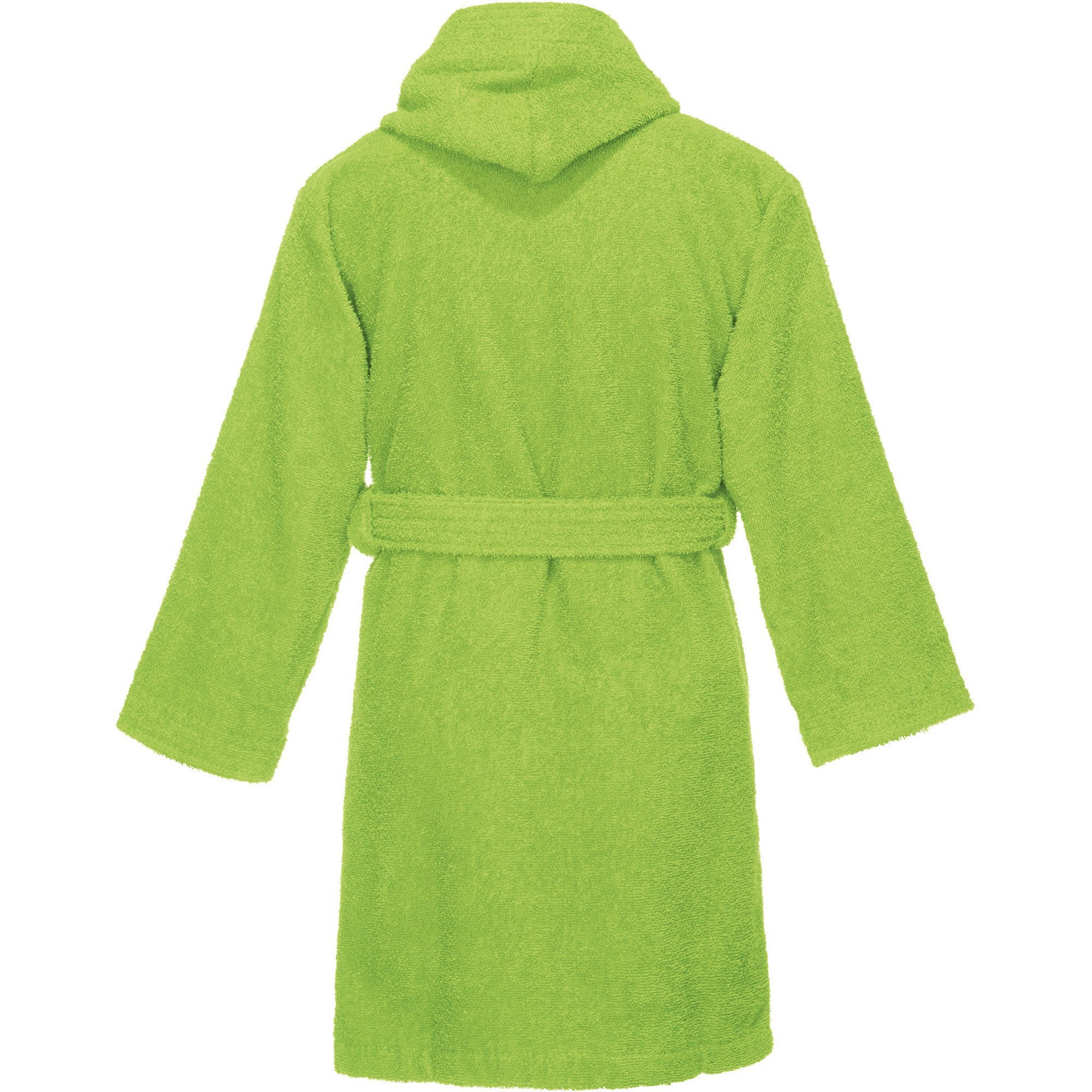 REDBEST Kinderbademantel Kinder-Bademantel "Chicago" mit Kapuze, Rückenlänge: 63 cm, Frottier, mit Kapuze/mit Aufsatztasche:, default, Walk-Frottier Uni – Bild 2 von 5