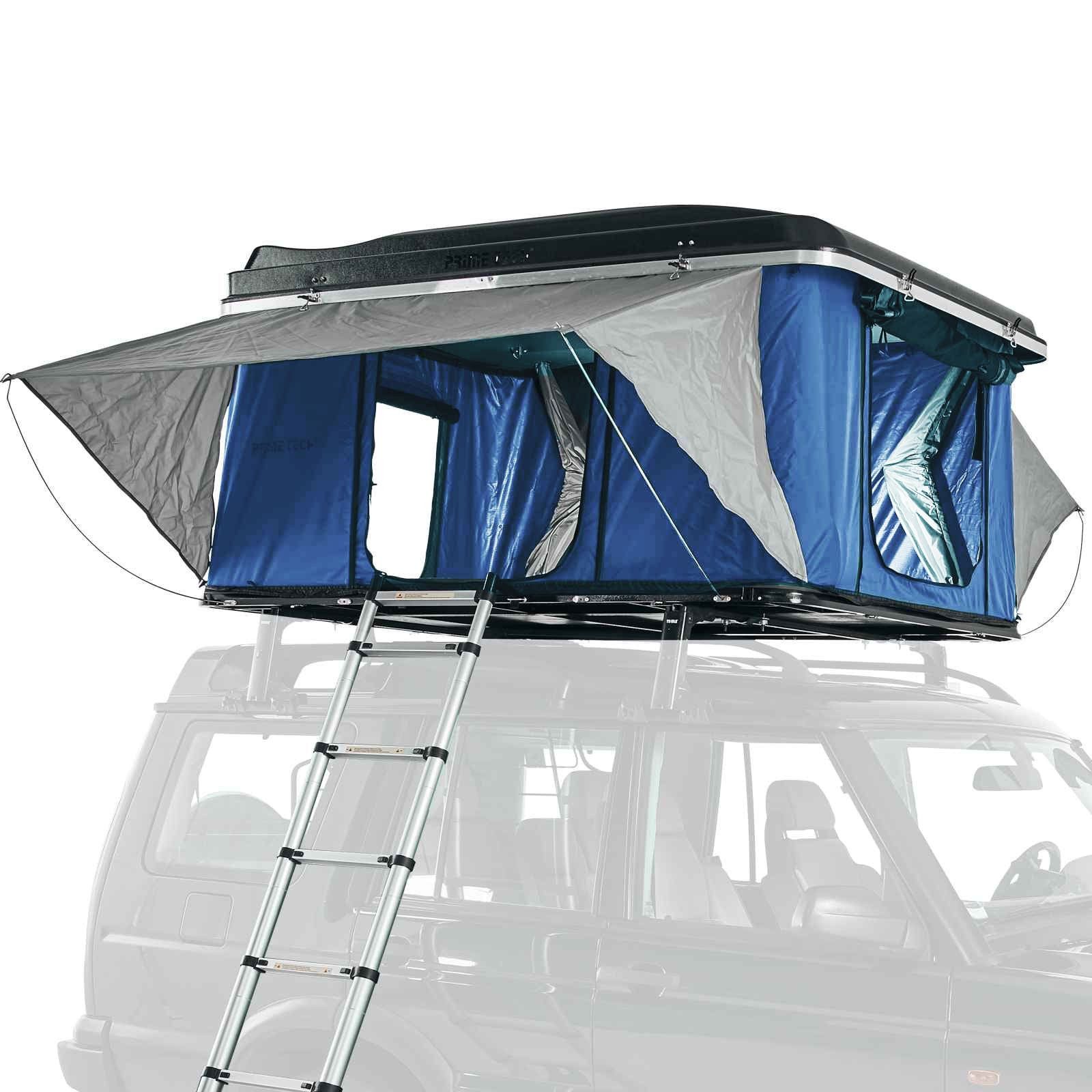 Dachzelt Prime Tech Autodachzelt Nevada PRO inkl. 3D Mesh (schwarz/dunkelblau)