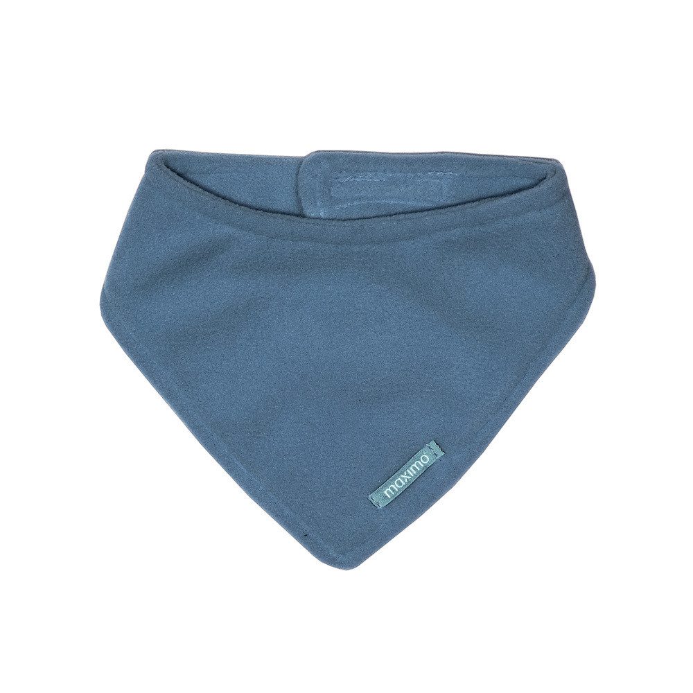 MAXIMO Halstuch BABY-Dreiecktuch, Klett Fleece, doppelt, (1-St)