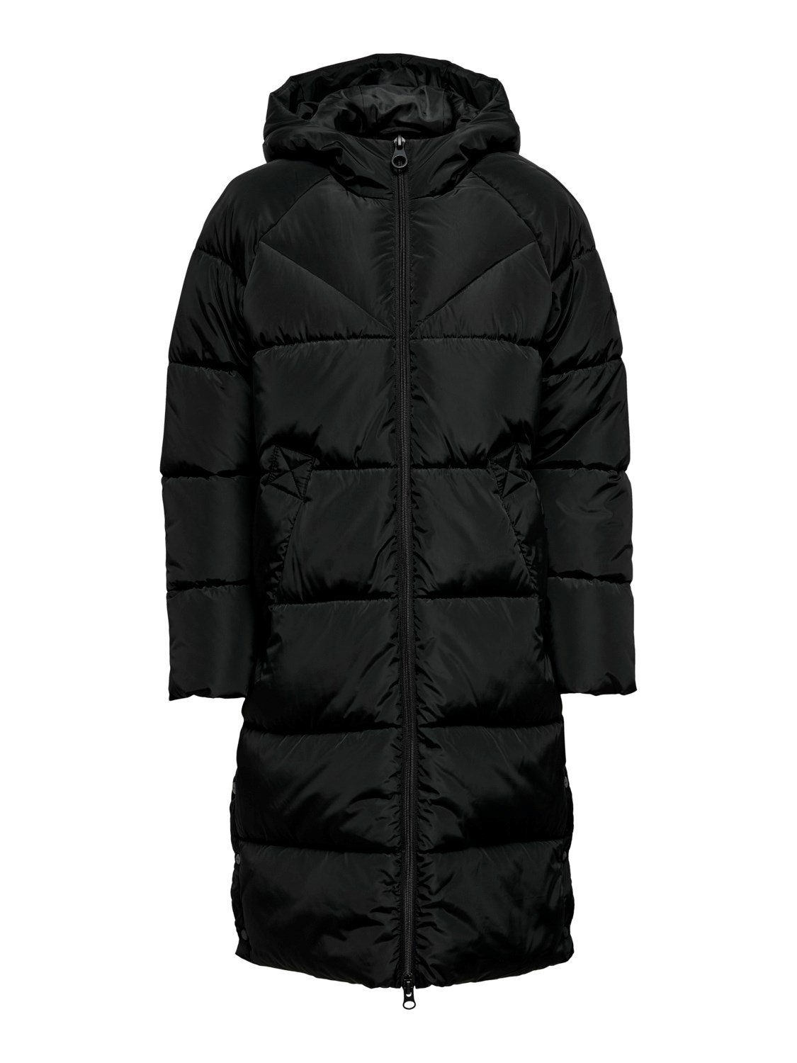 ONLY Wintermantel ONLY Damen langer Puffer-Mantel OnlNewAmanda Winter-Jacke Oversize