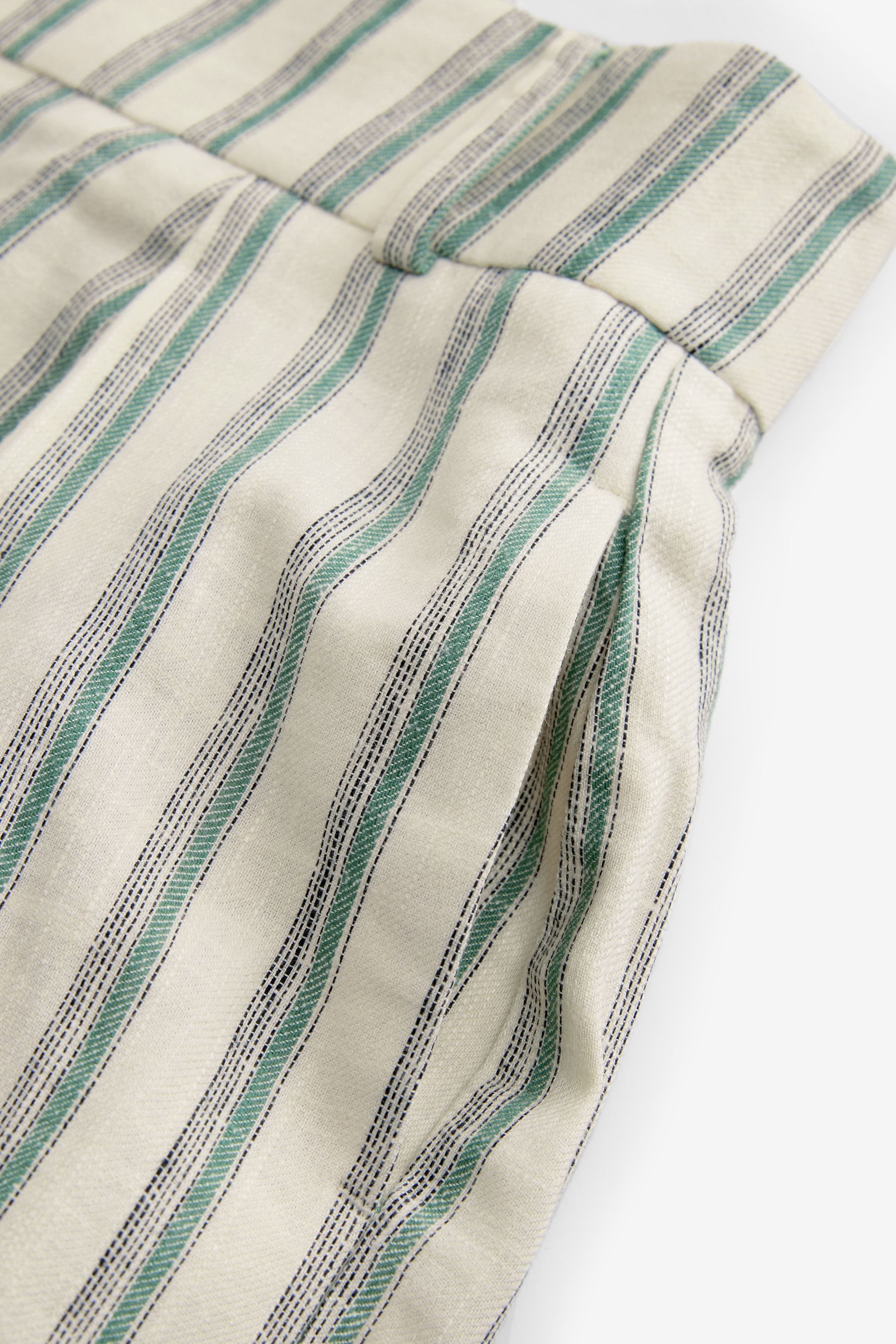 Next Palazzohose Hose mit weitem Bein und Elastikbund, Kurzgröße (1-tlg) günstig online kaufen