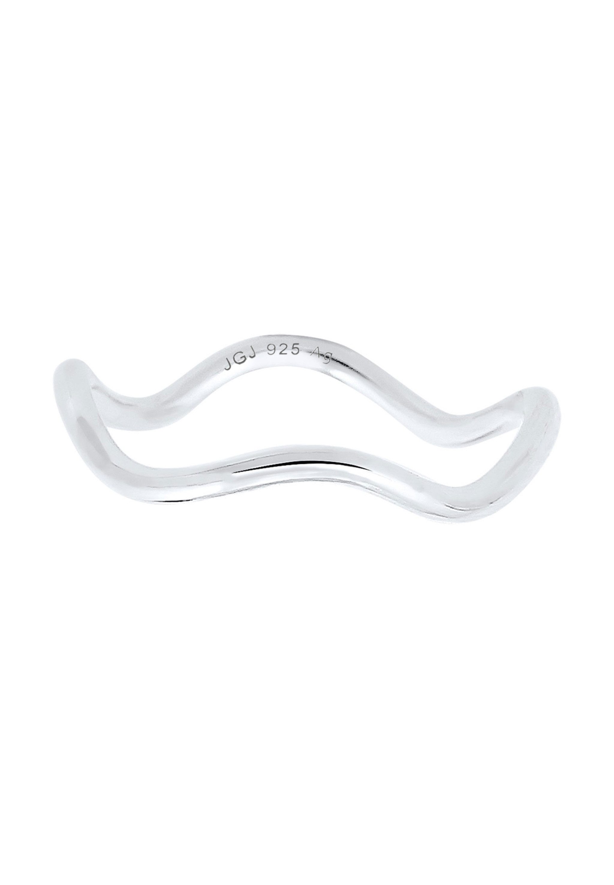 Elli Fingerring Wellen Minimal Geo 925 günstig online kaufen