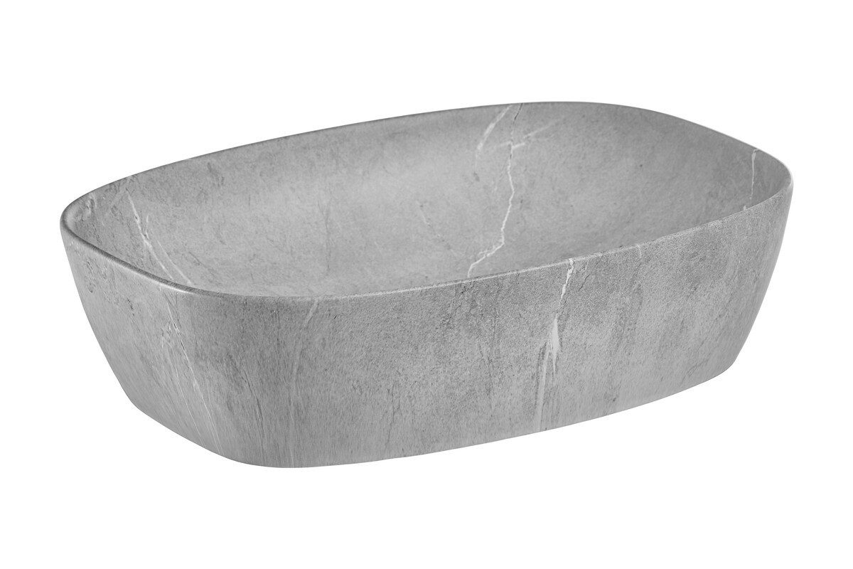 ROYAL24_MARKT Aufsatzwaschbecken - ANNA BM295 - Waschbecken Erhältlich in 2 Farben für Badezimmer. (Aufsatzwaschbecken, 1-St., Premium - ANNA), Exklusiv – Schick – Perfekt.