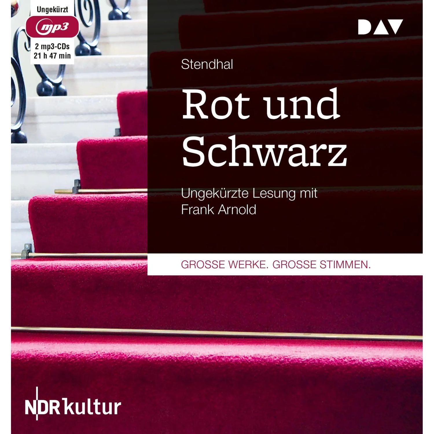 Der Audio Verlag Hörspiel Rot und Schwarz