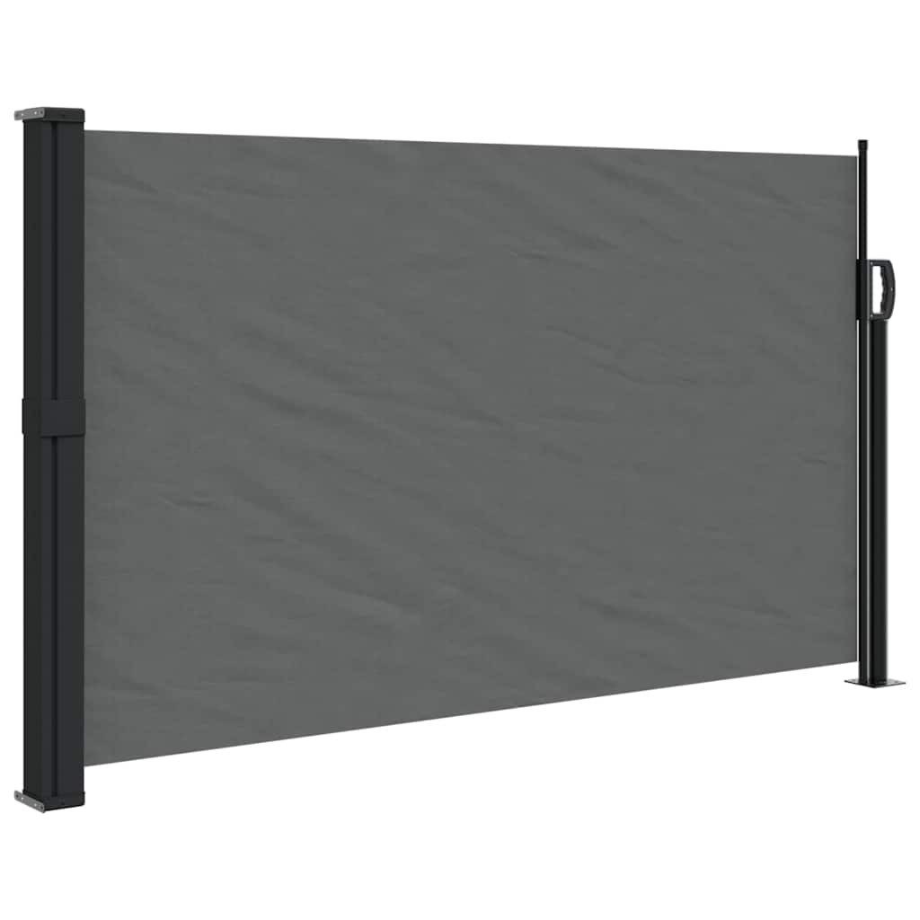 vidaXL Seitenmarkise Seitenmarkise Ausziehbar Anthrazit 120x500 günstig online kaufen
