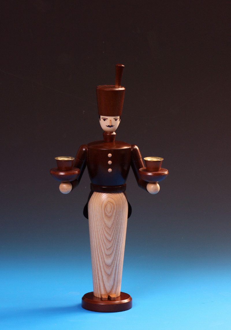 Emil A. Schalling KG Weihnachtsfigur Emil Schalling Lichterbergmann (1 St), Handarbeit aus dem Erzgebirge