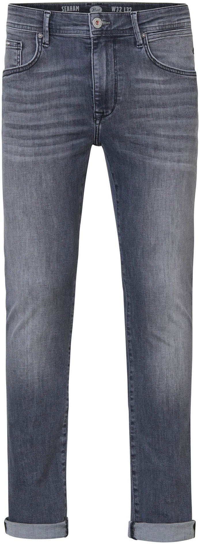 SEAHAM-FUTUREPROOF grey-wash Petrol Industries Slim-fit-Jeans