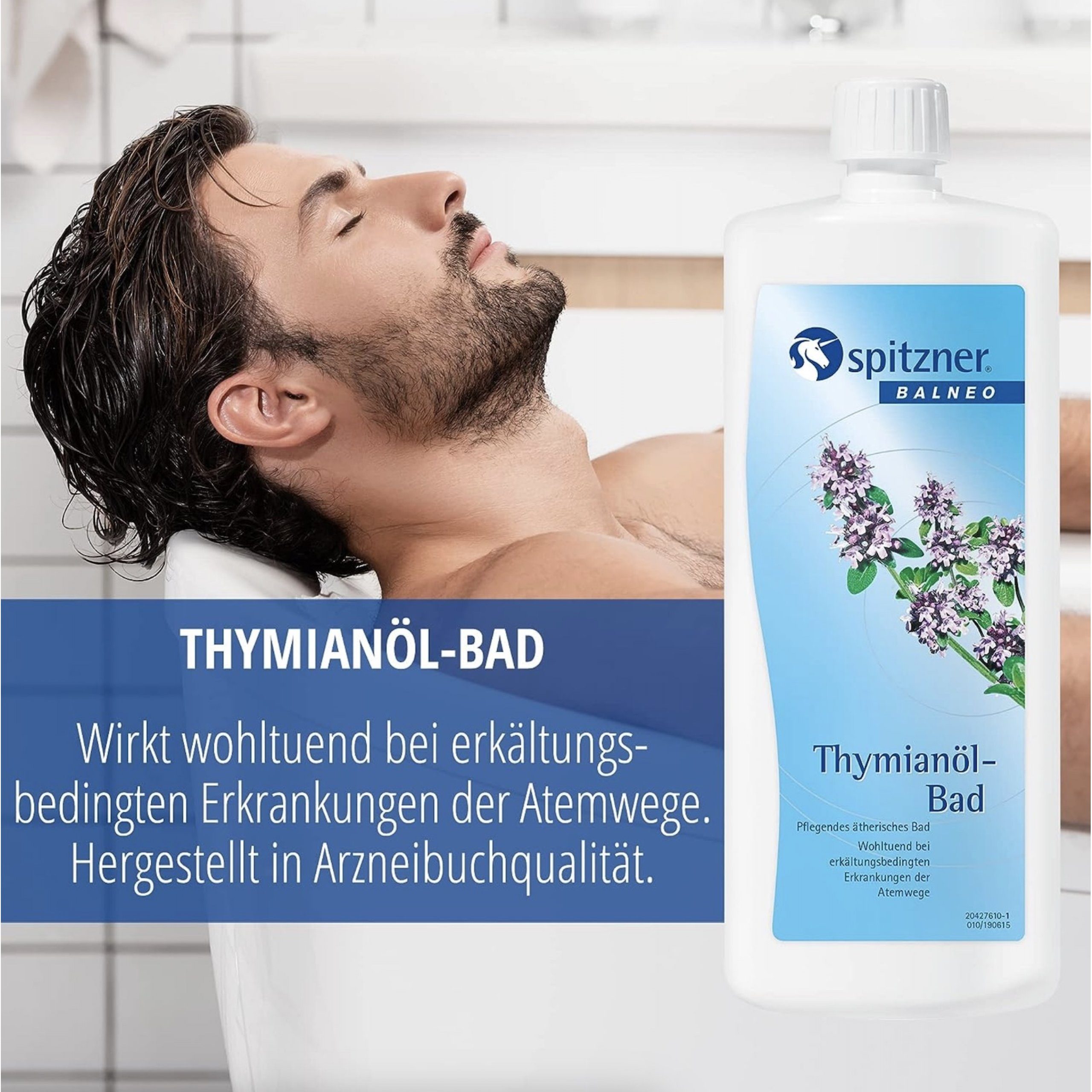 Spitzner Badezusatz Spitzner Thymianöl Bad 1 Liter Gesundheitsfördernder Badezusatz mit