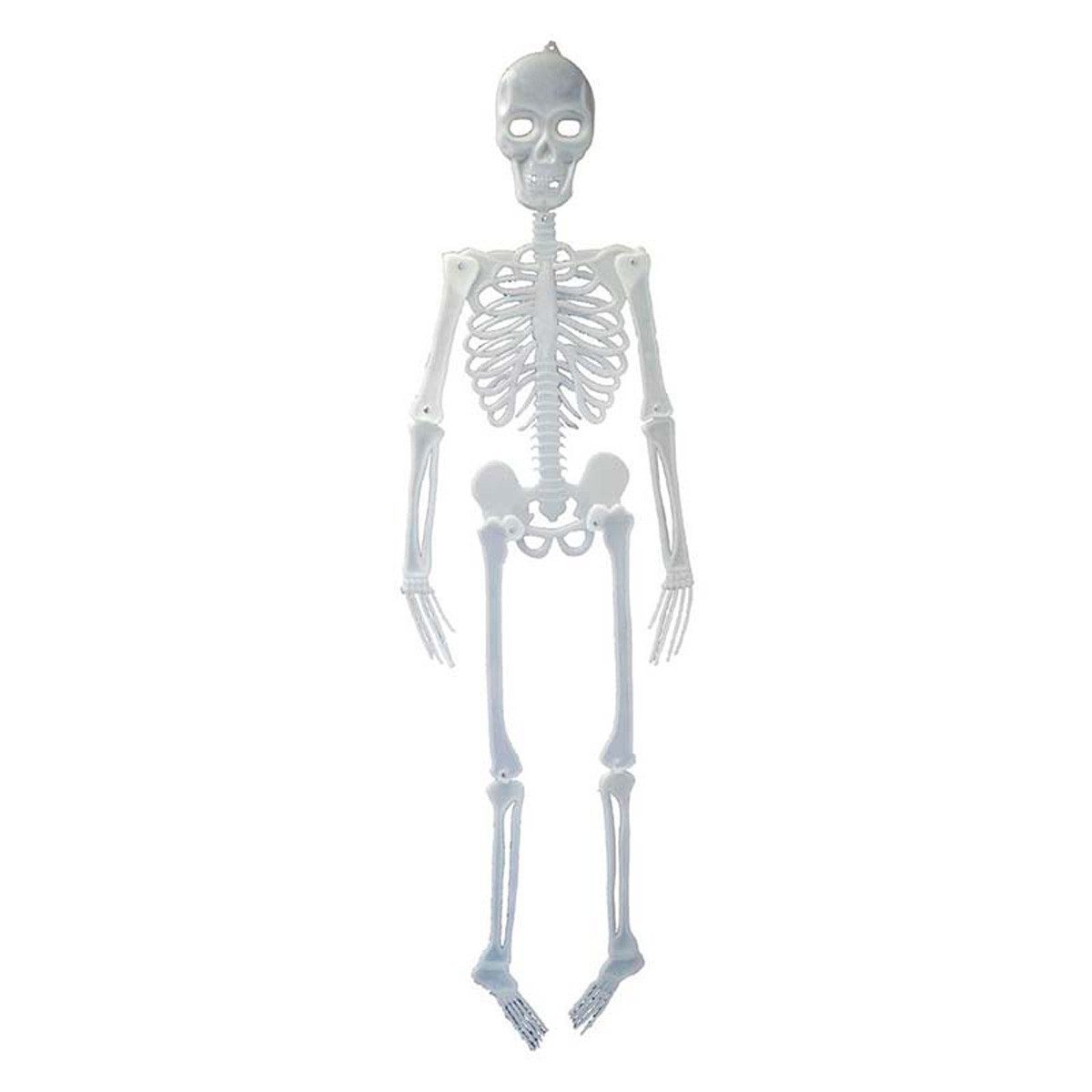 Funny Fashion Dekoobjekt Skelett 150 cm, Große Halloween-Deko zum Hängen o – Bild 2 von 4