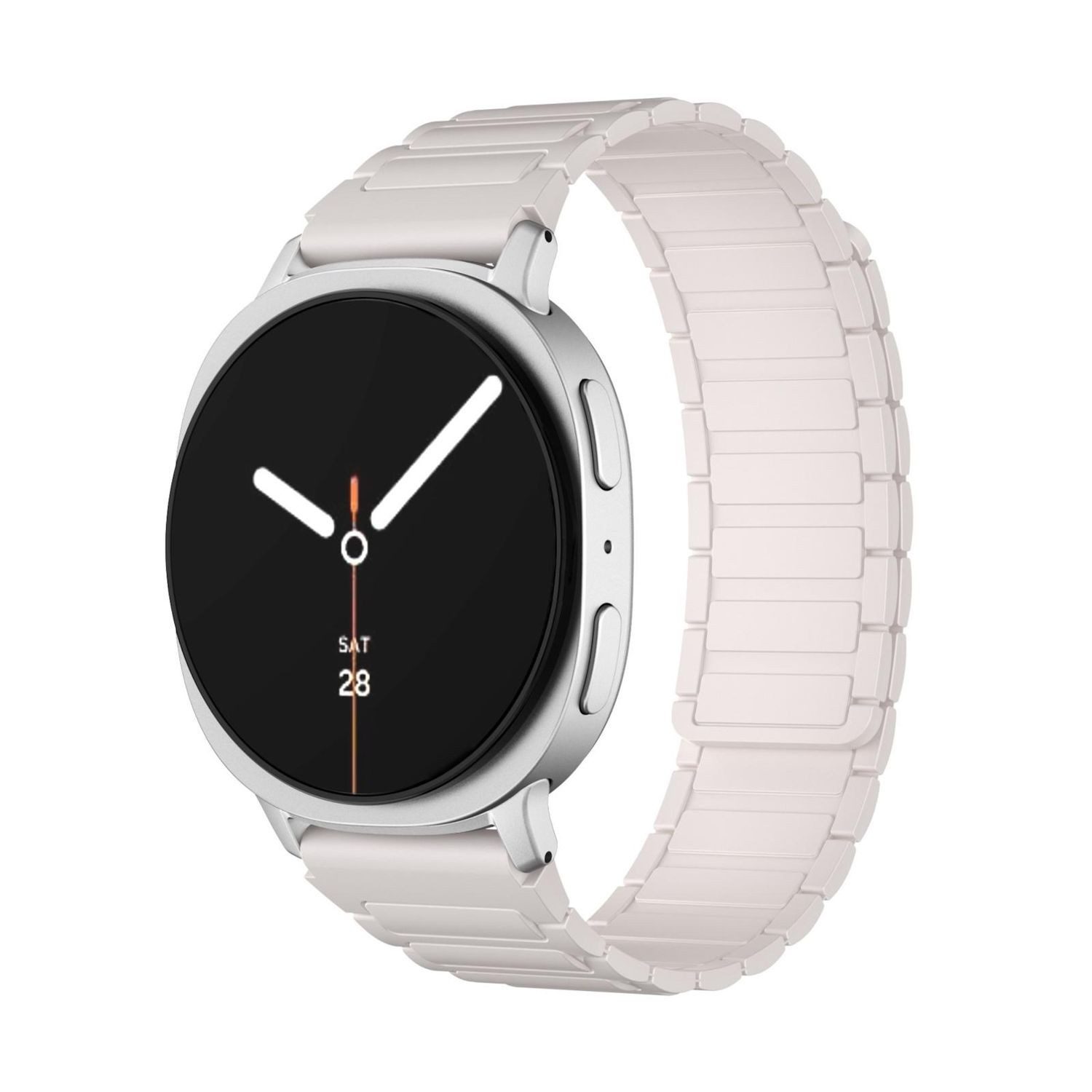 Wigento Smartwatch-Armband Für Samsung Galaxy Watch 8 / 8 Classic Magnetisc günstig online kaufen