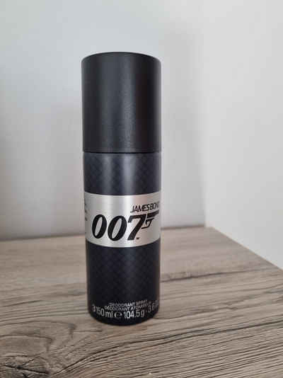 James Bond Deo-Spray James Bond 007 Deodorant Spray 150 ml for Men, Zuverlässiger Deo-Duft nicht nur beim Sport