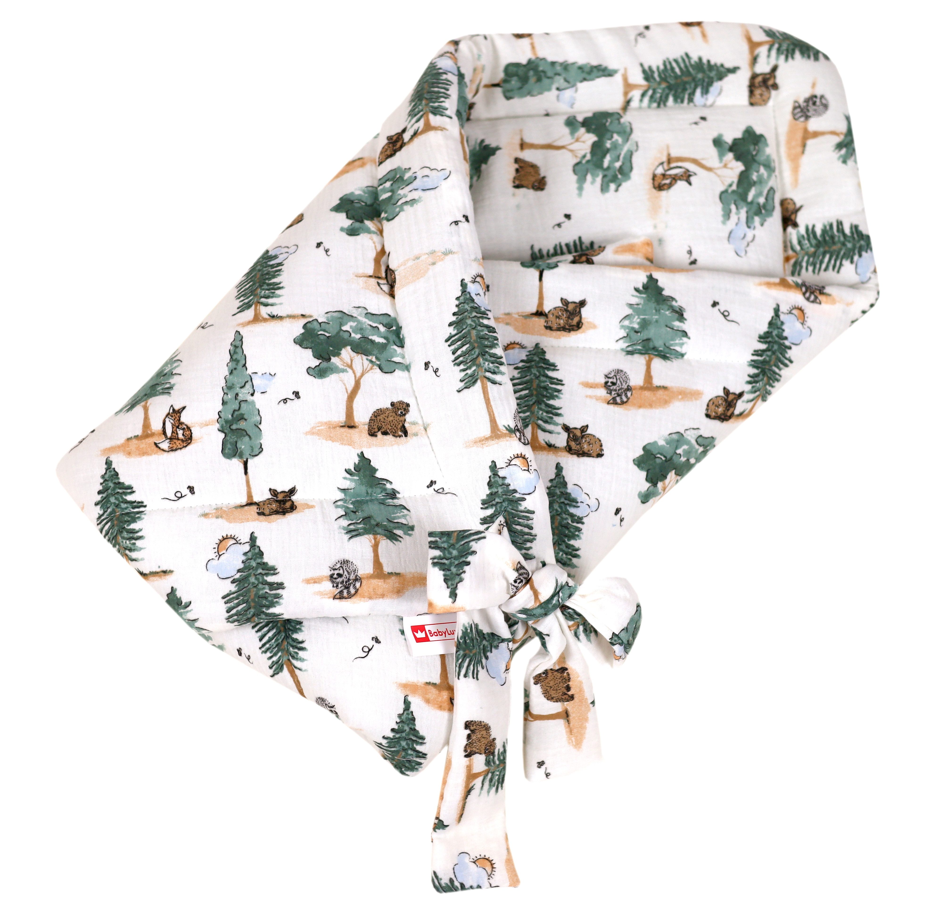 Einschlagdecke BABYLUX Einschlagdecke Musselin BABYHÖRNCHEN 75 x 75 cm Neug günstig online kaufen