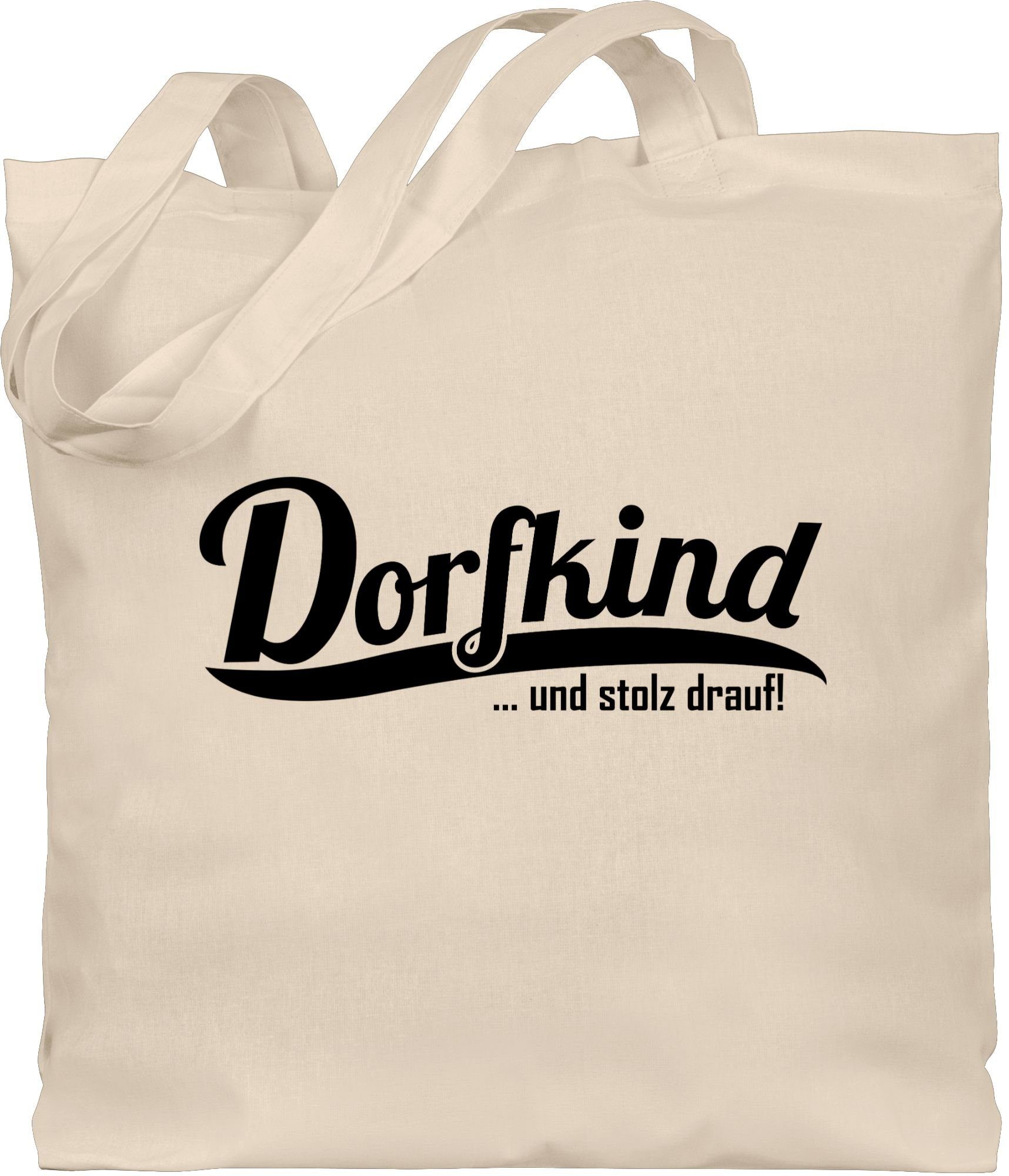 Shirtracer Umhängetasche »Dorfkind und stolz drauf Schwarz Sprüche