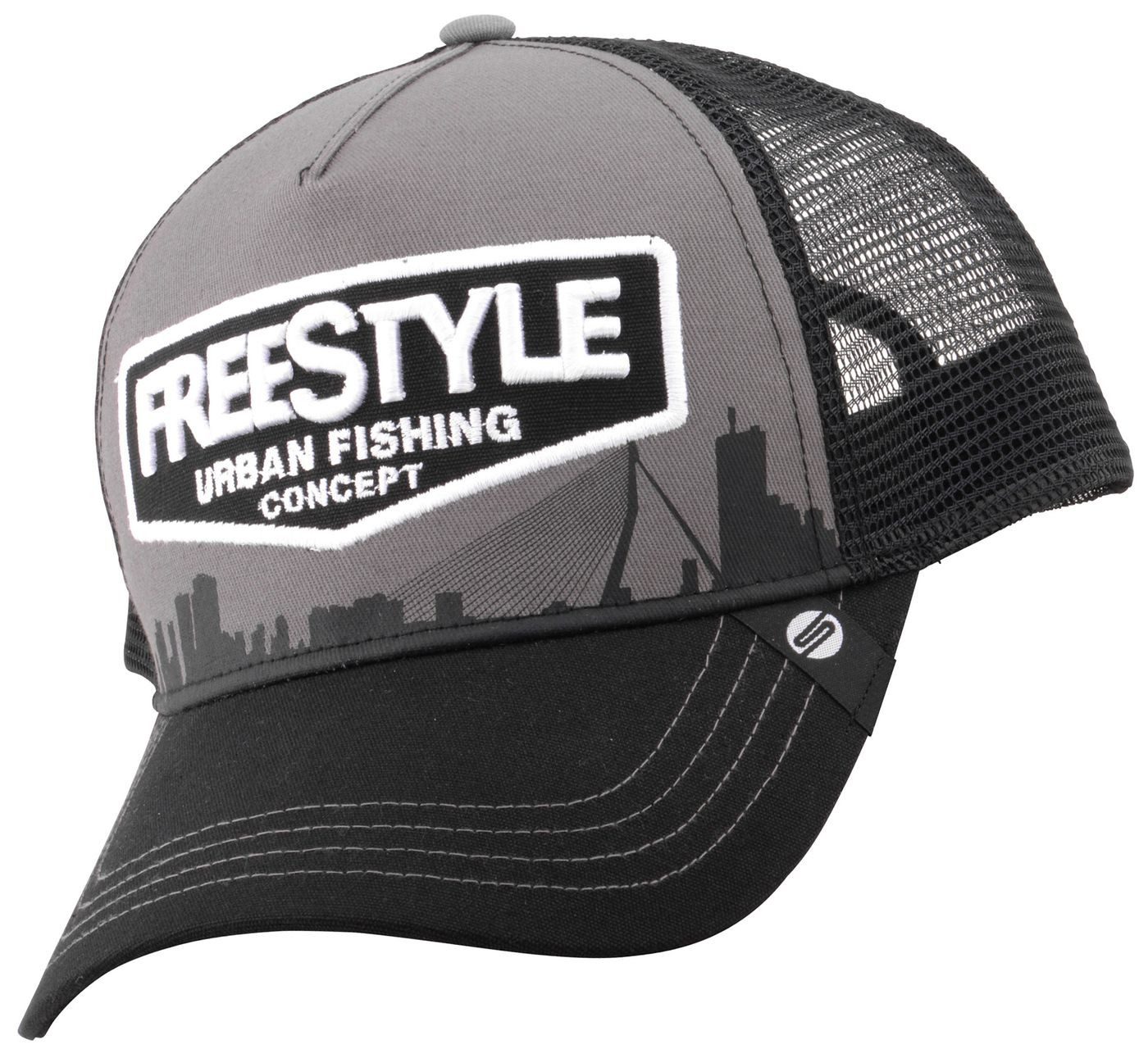 SPRO Baseball Cap Spro Trucker Cap Freestyle grey - Angelcap