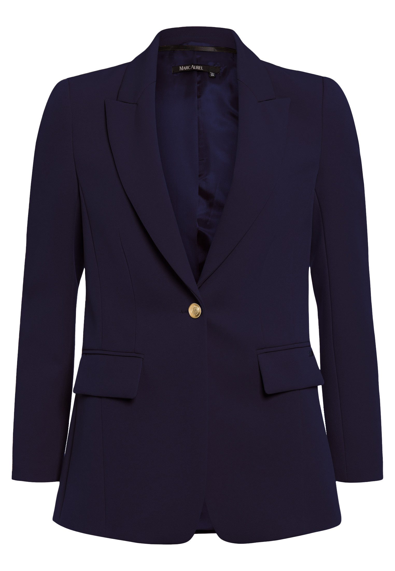 MARC AUREL Longblazer aus elatischem Twill günstig online kaufen