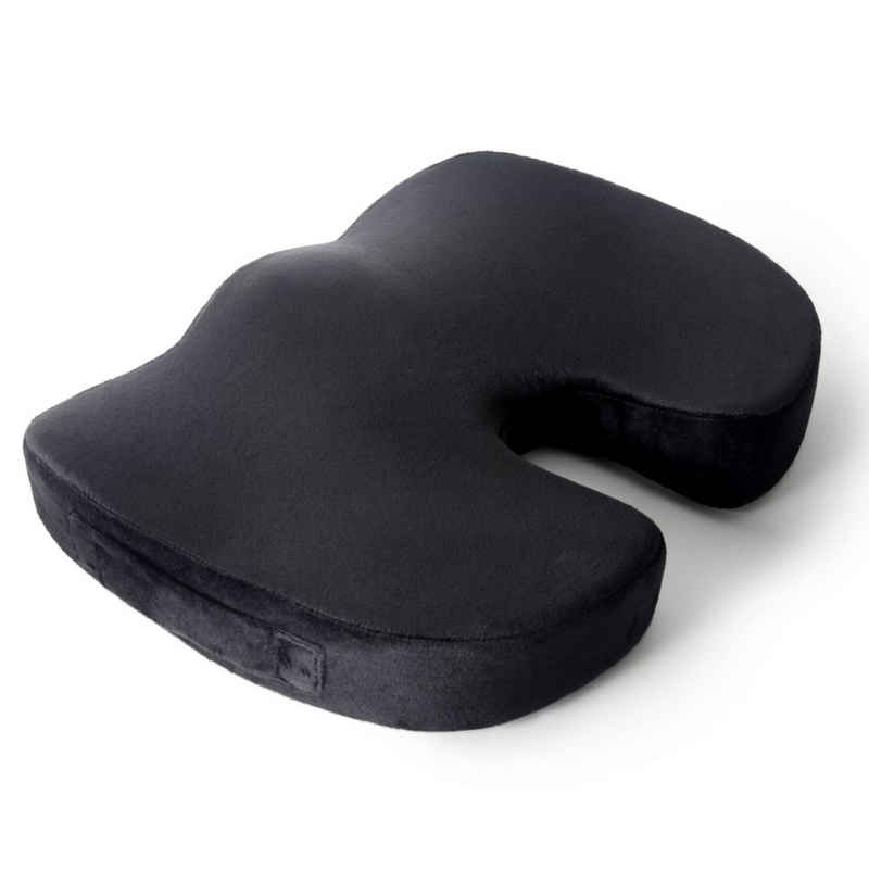 RICOO Haltungskissen SK-U0120, Ergonomisches Sitzkissen orthopädisches Kissen für Auto & Büro Stuhl
