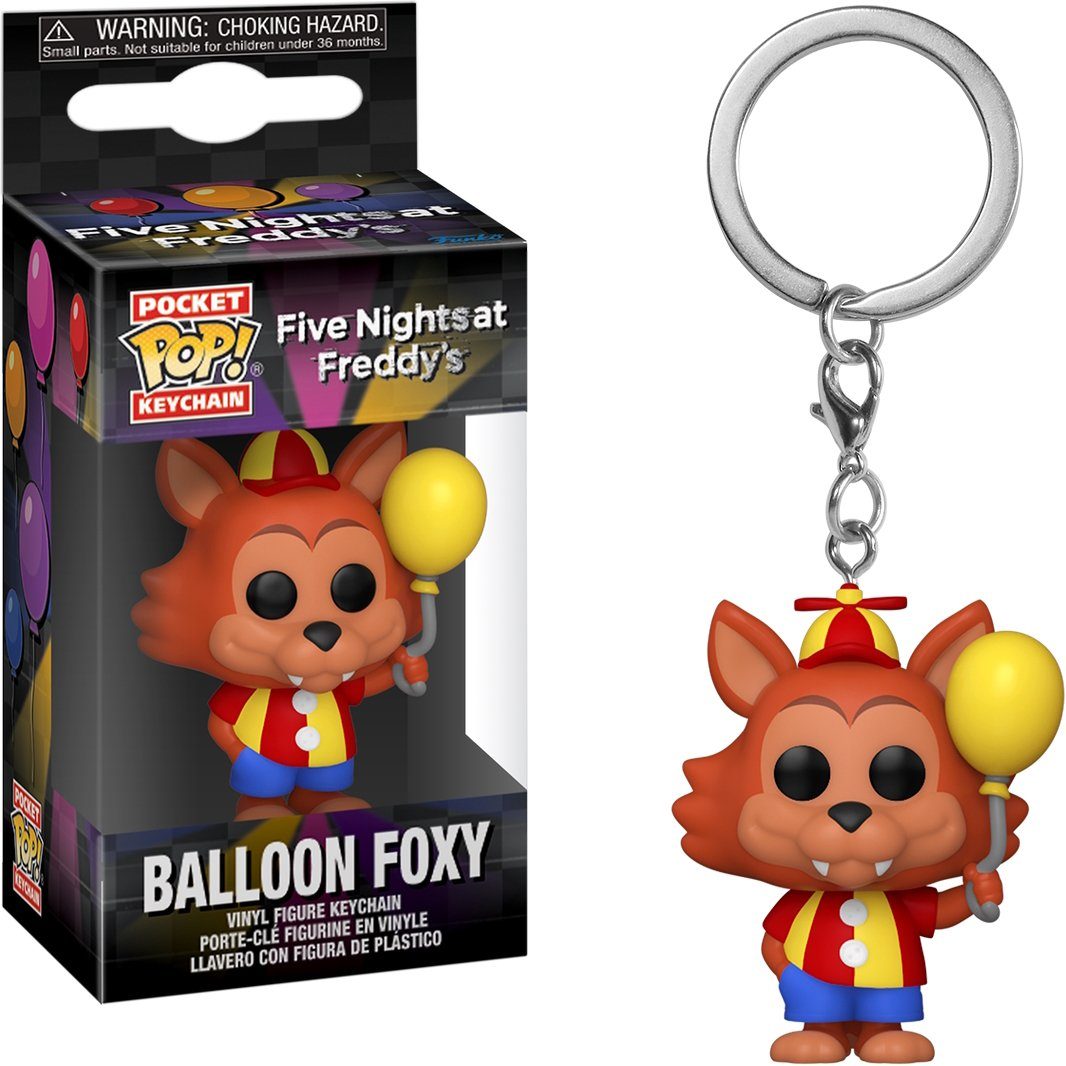 Funko Schlüsselanhänger Pocket Freddy's Balloon Foxy at - Five POP! Nights