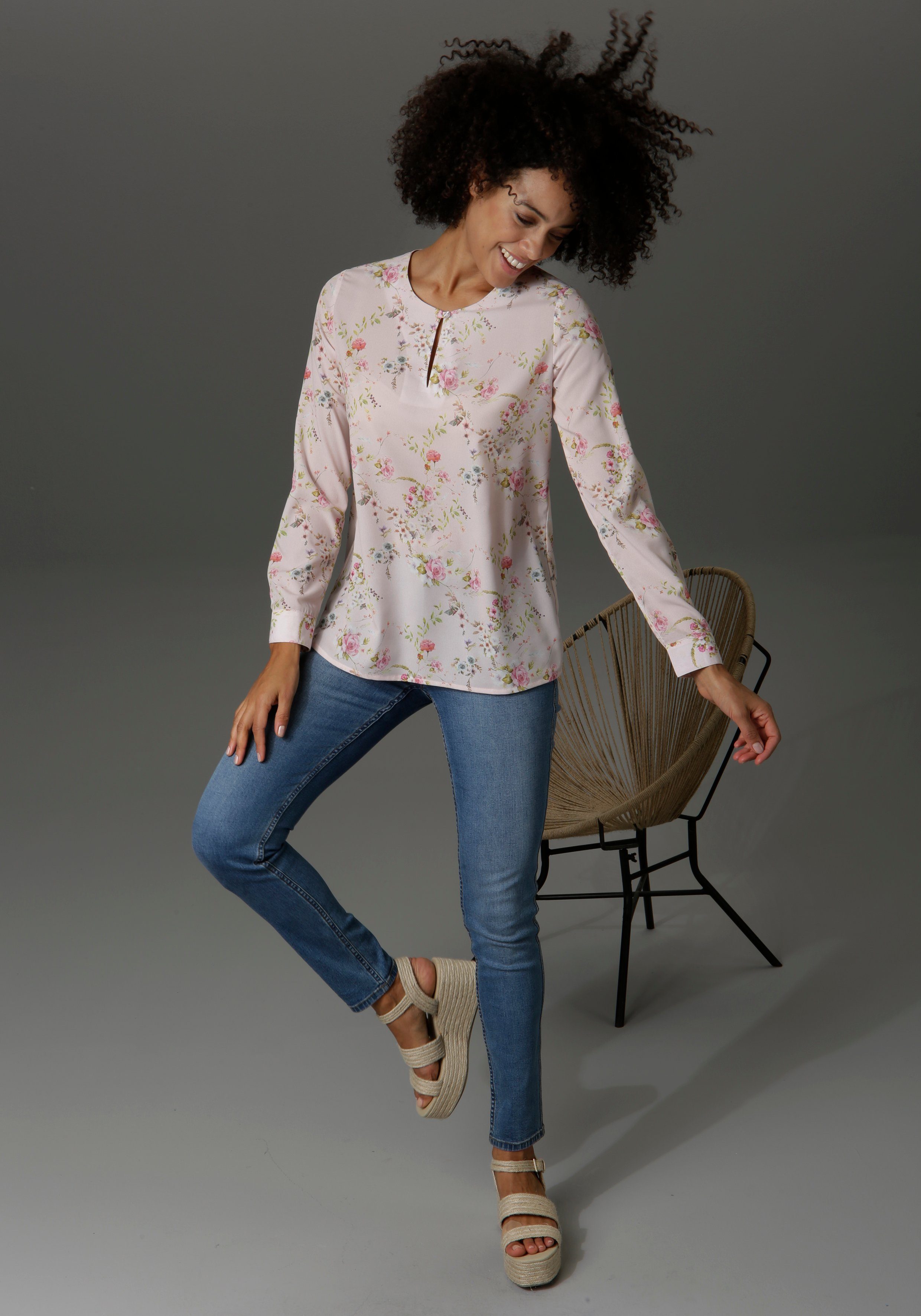 Aniston CASUAL Slim-fit-Jeans regular Waist