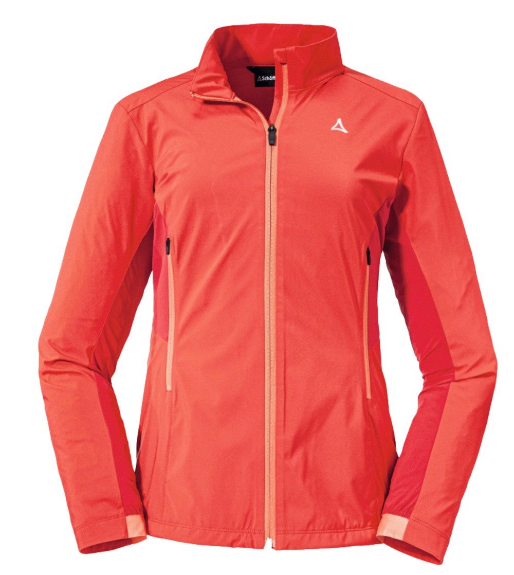 Schöffel Outdoorjacke SCHÖFFEL Damen Softshell Jacke Avdalen L Rot