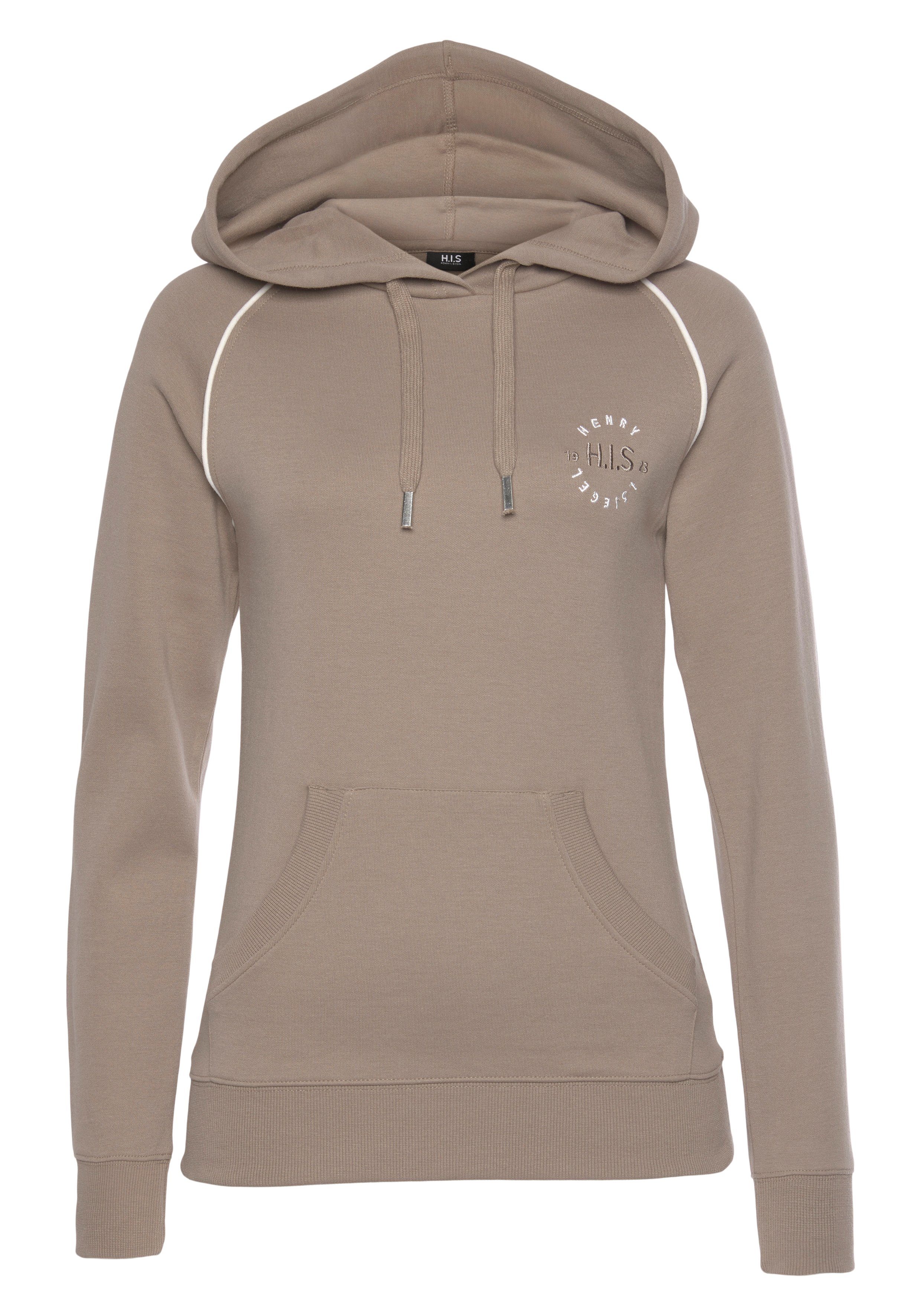 H.I.S Hoodie mit Kängurutasche, Loungewear. Reduzierter Preis € 29,99. Unverbindliche Preisempfehlung € 39,99