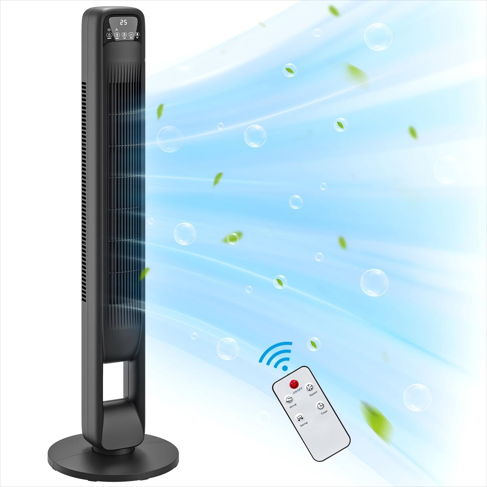 LEENON Luftentfeuchter Digitaler Luftfeuchtigkeitsanzeige 12L/24h,Timer, 3-Modi zur Auswahl, Geeignet für den Wohnung/Keller