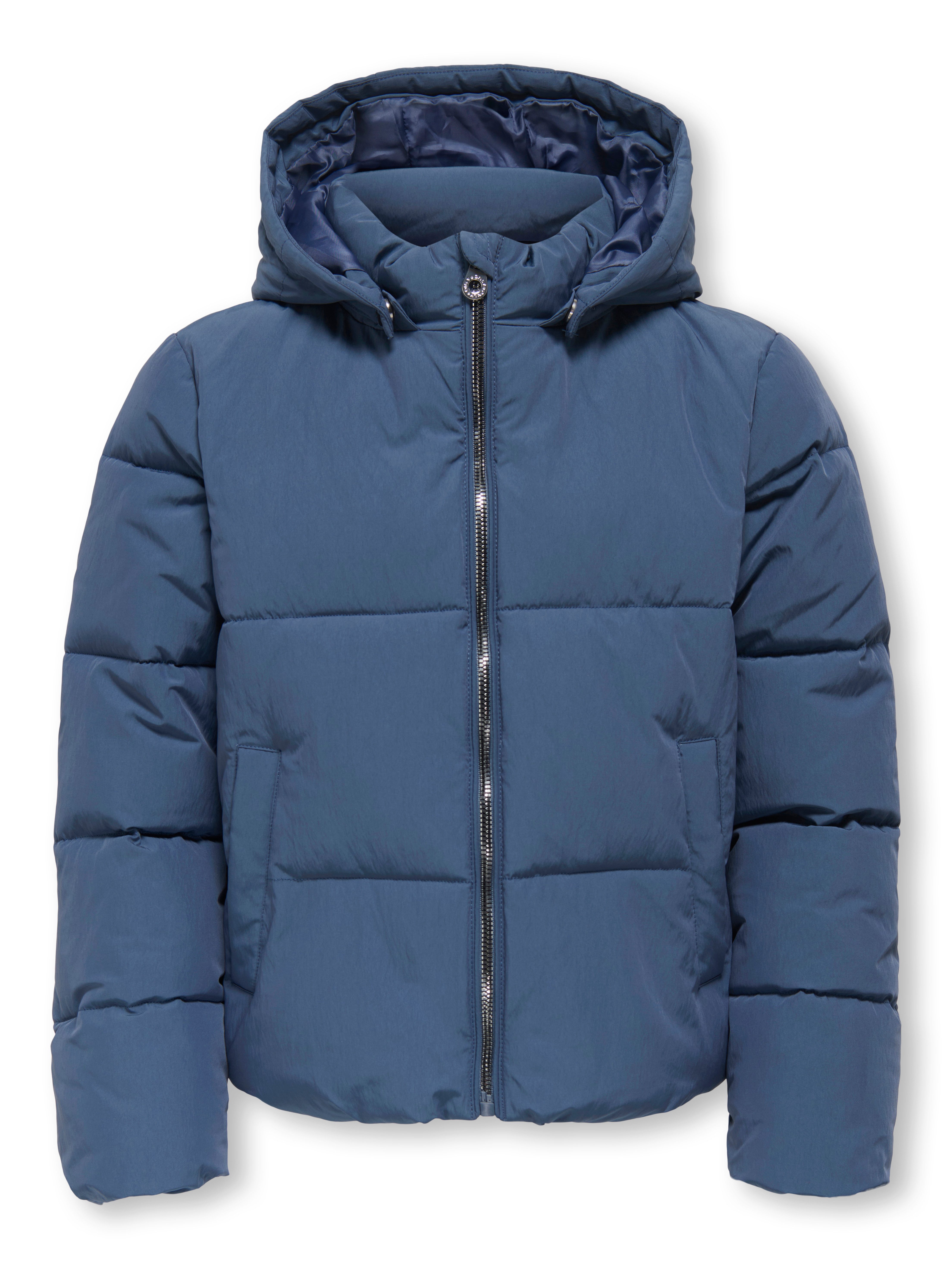 KIDS ONLY Steppjacke KOGDOLLY SHORT PUFFER JACKET OTW mit abnehmbarer Kapuze