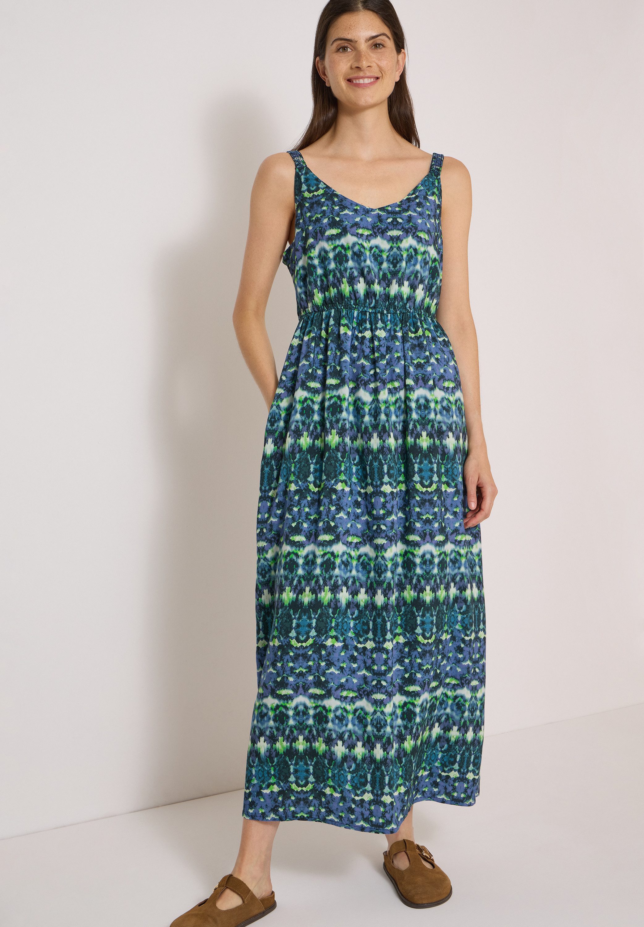 CECIL Maxikleid mit allover Print
