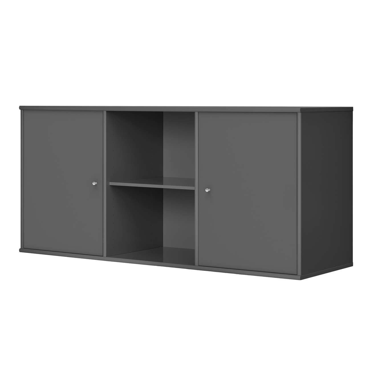 Hammel Furniture Sideboard Mistral, Hochwertig Schrank, hängend/stehend montierbar, mit zwei Türen, B: 133 cm, anpassungsbar Designmöbel