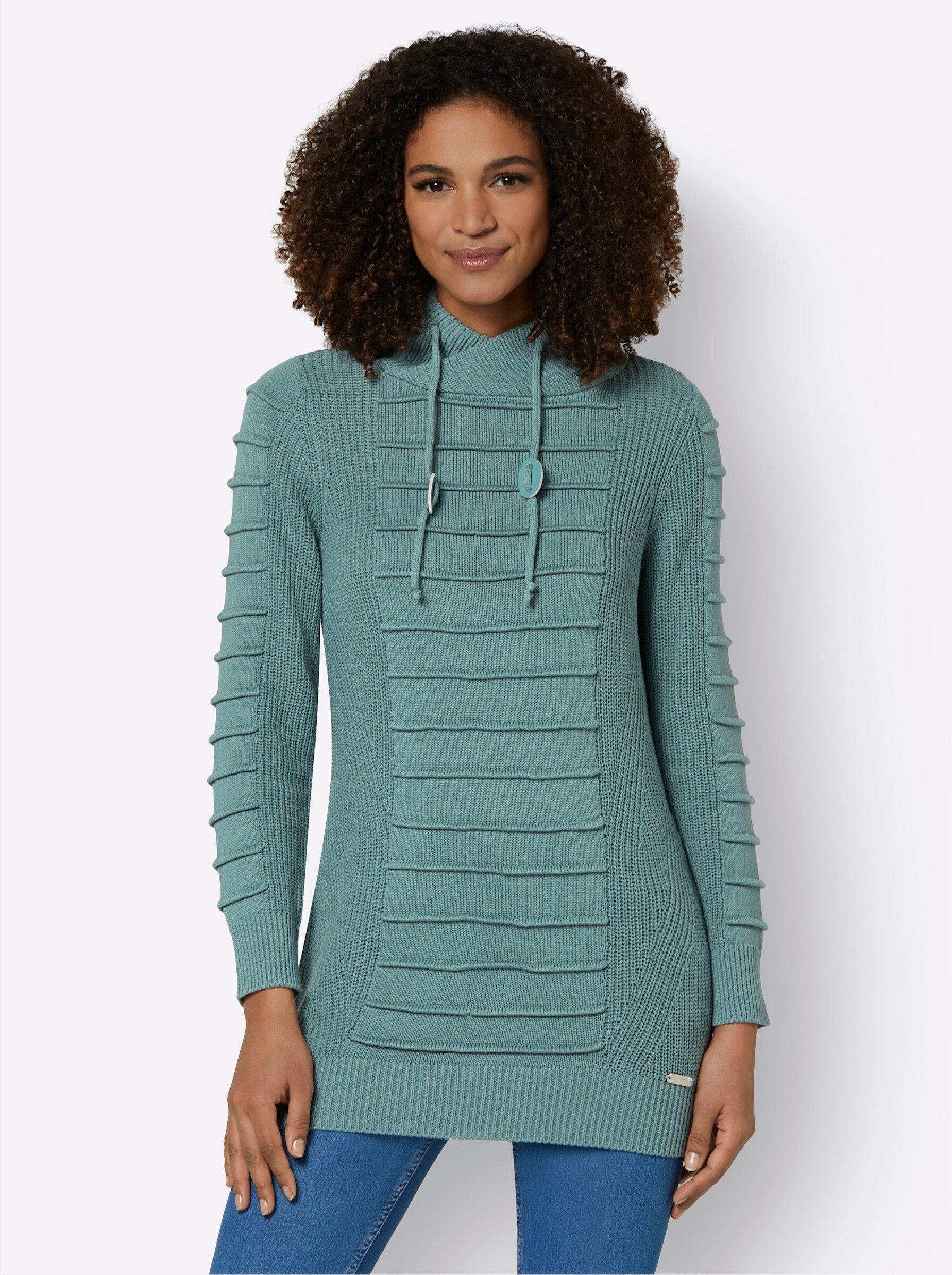 Strickpullover Longpullover