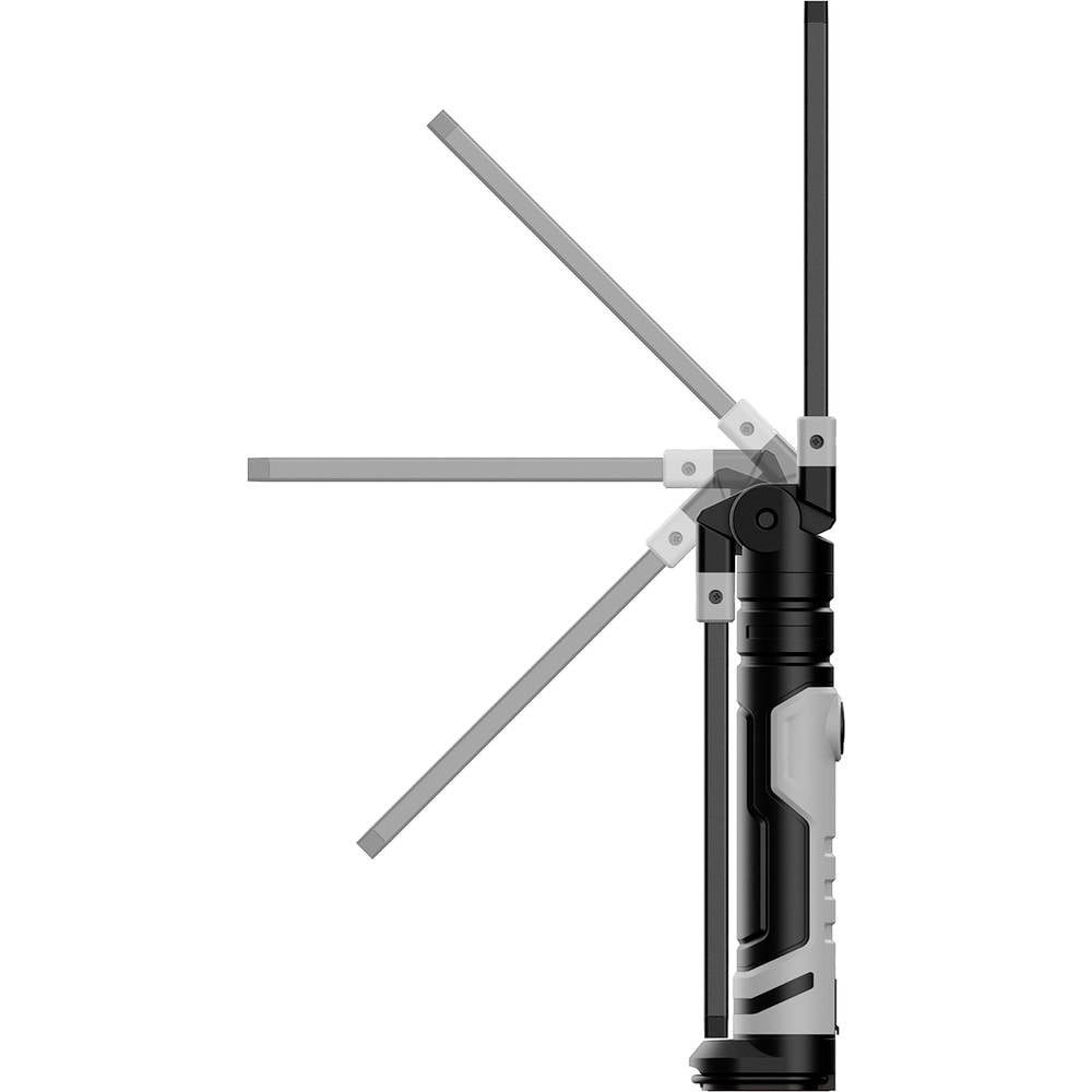 Kunzer Arbeitsleuchte Arbeitslampe mit COB-Technik PL-082, Haken zum Hängen, Magnetbefestigung, Magnetischer Fuß, Verschiedene Le