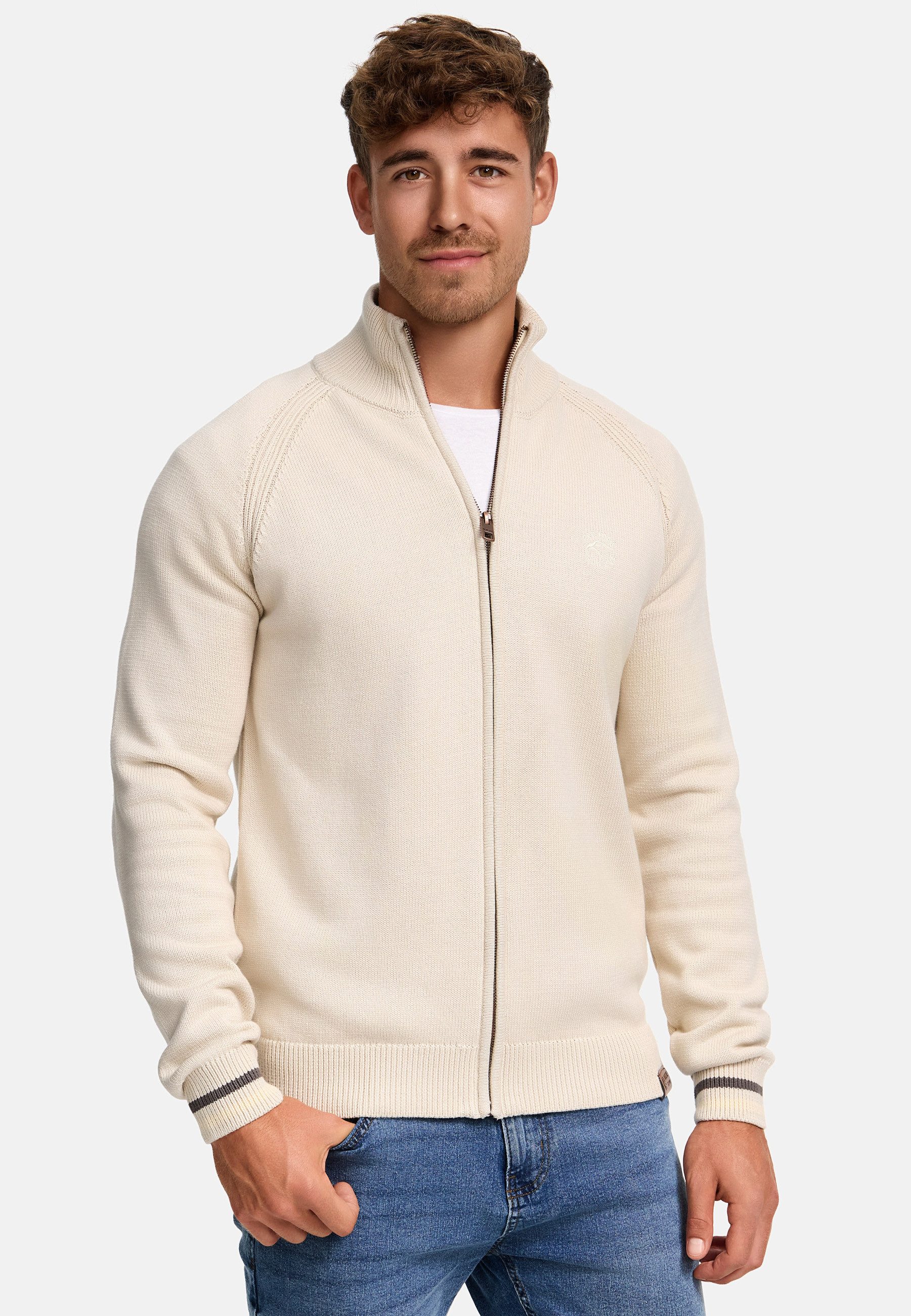 Indicode Strickjacke Herren INArutemia Herrenstrickjacke günstig online kaufen