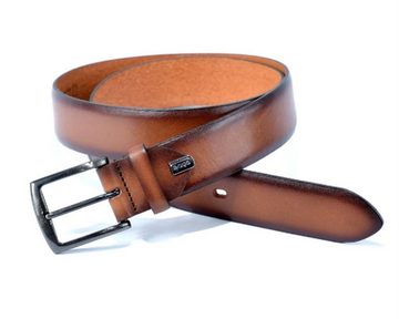 LLOYD Men’s Belts Ledergürtel LLOYD-Herren-Voll-Ledergürtel 35 mm gebrushed