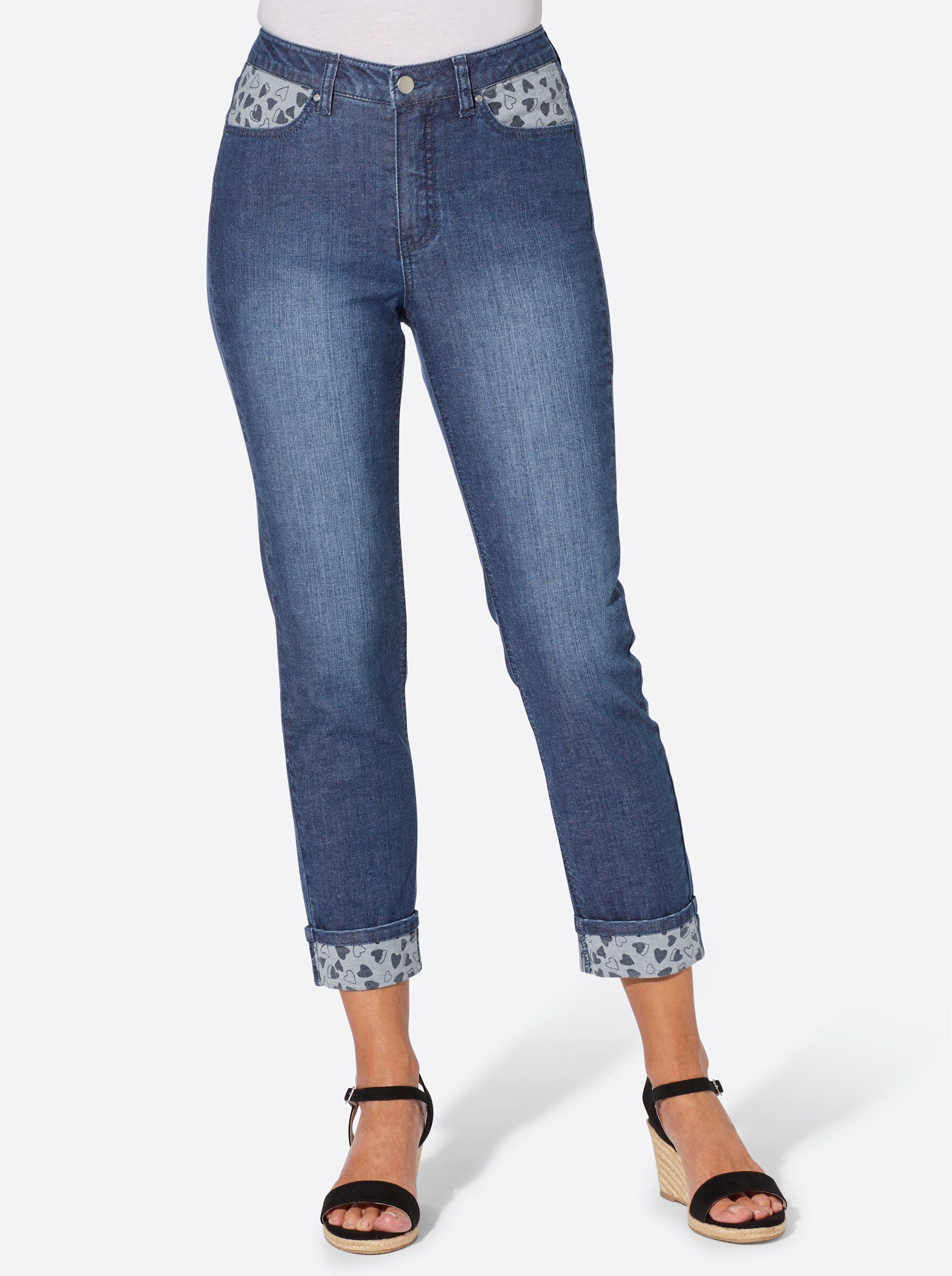 Sieh an! Bequeme Jeans Jeans