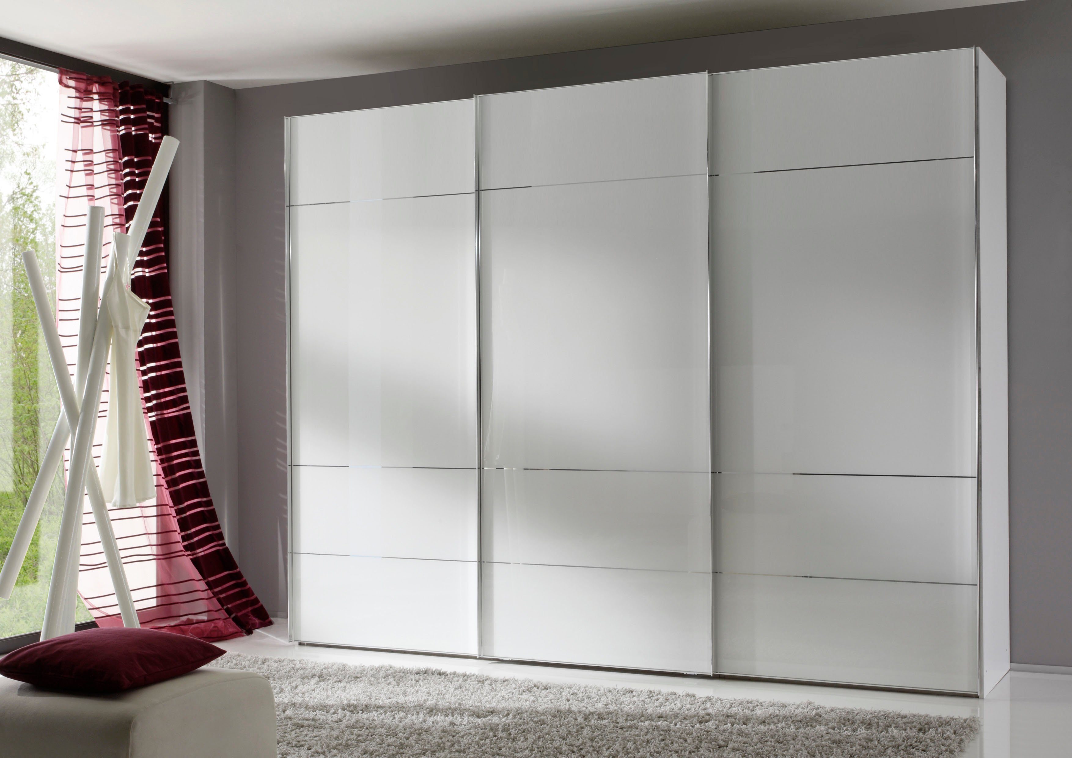 STAUD Schwebetürenschrank Sonate Lucca, Made in Germany Mit vier verschiedenen Ausstattungsvarianten