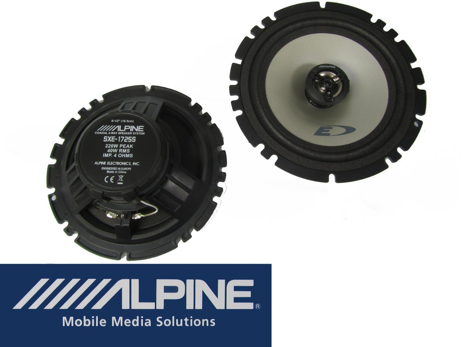 DSX Alpine (110 500W für VW W) Bj Lautsprecher Hinten Tür 07-16 Vorn Auto-Lautsprecher Ausbau Tiguan