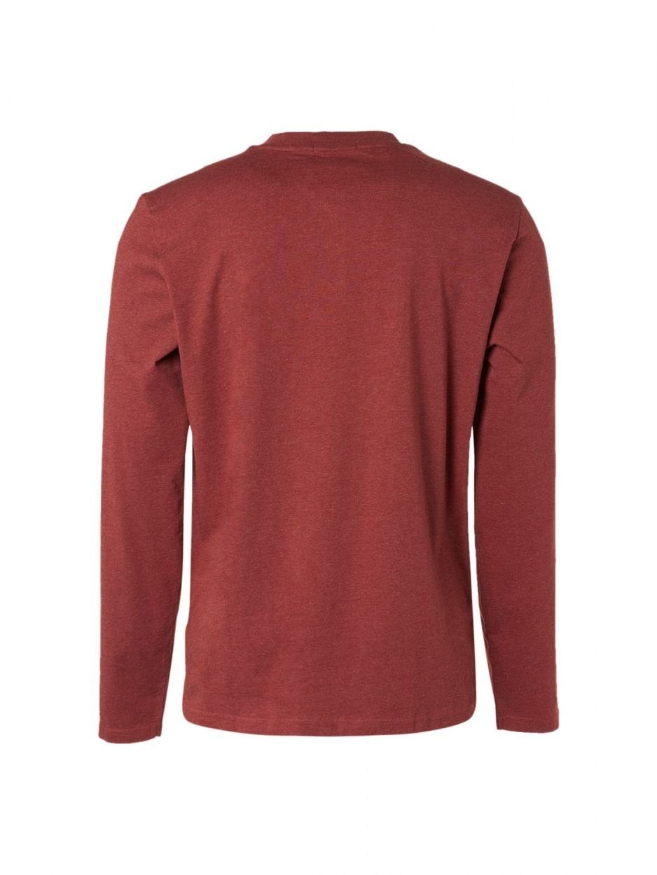 Langarmshirt red NO EXCESS dark