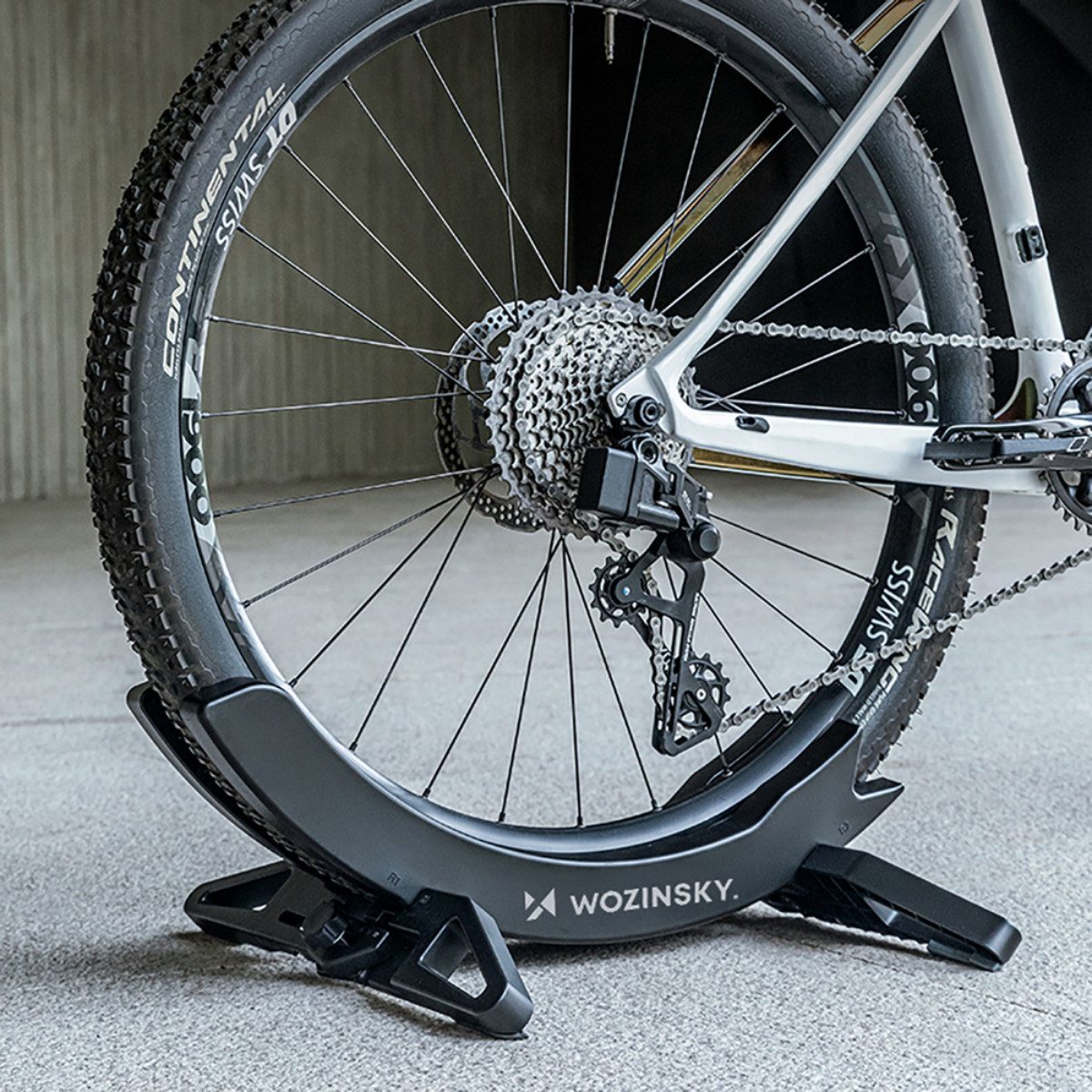 Wozinsky Fahrradständer WSR-02, Fahrradständer verstellbar 3 bis 8 cm rutschfest bis 13 kg