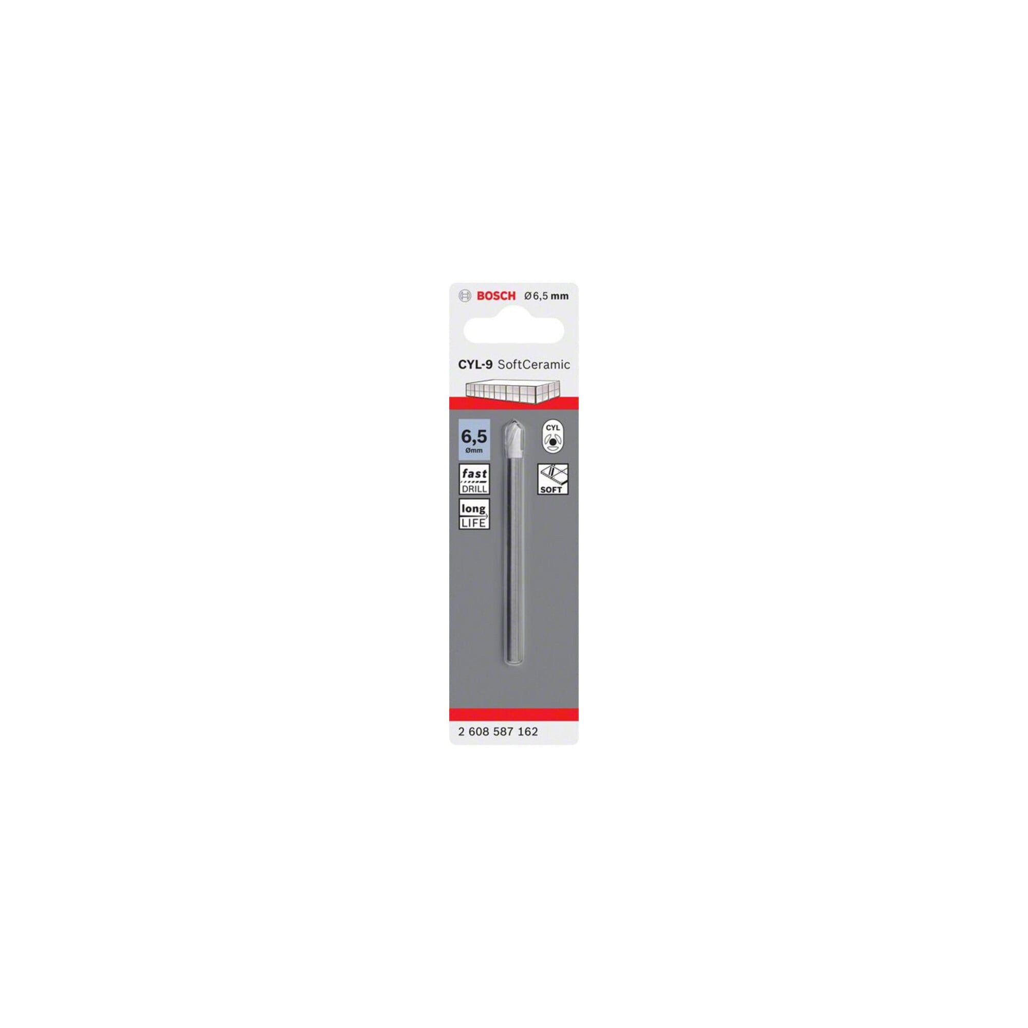 Bosch Professional Fliesenbohrer Bosch Fliesenbohrer CYL-9 Ceramic 6,5 x 80 mm